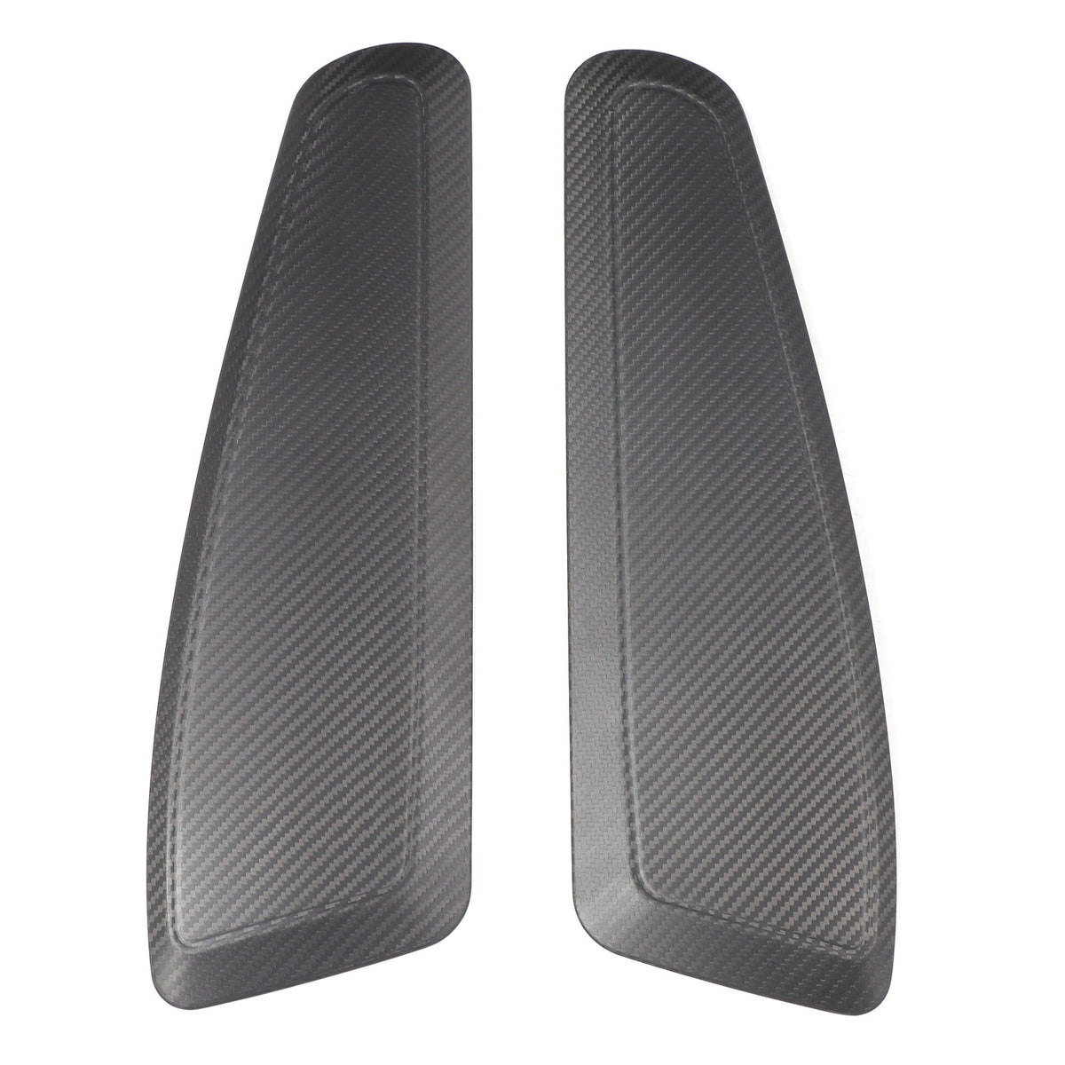 Matte Real Carbon Fiber Seat Side Trim For Porsche 718 982/911 991 2015-2020 3