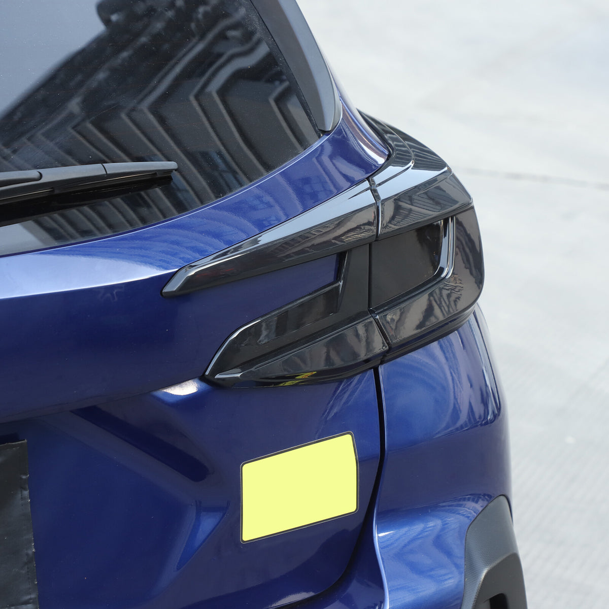 Smoked Black Rear Tail Light Guard Decor Cover Trim For Subaru Crosstrek 24+ US 19