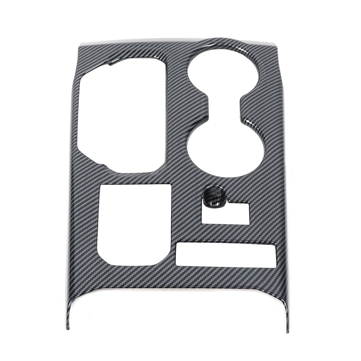 ABS Carbon Fiber Center gear shift trim cover for Toyota Highlander 2022-2024 10