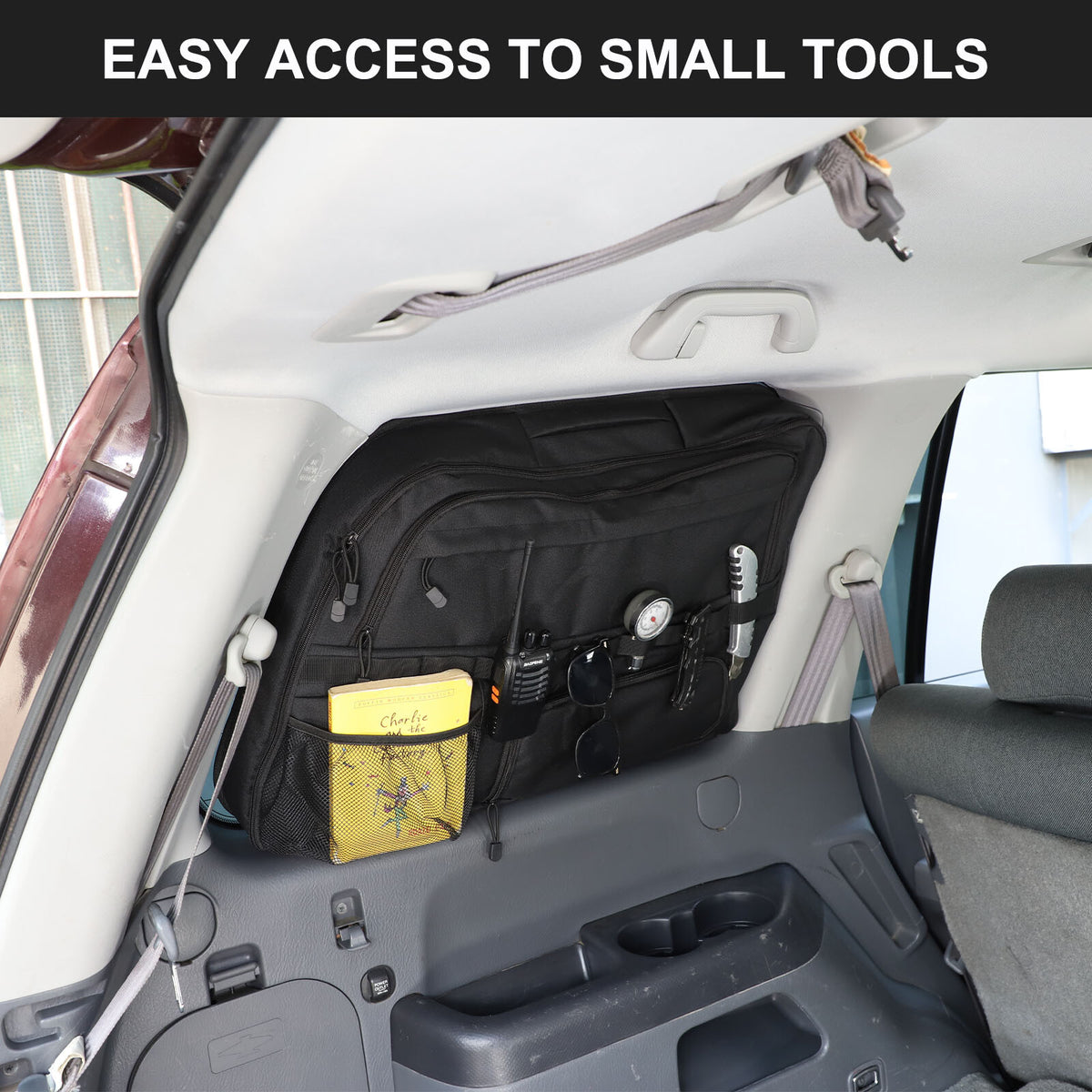 Car Trunk Left Side Window Storage Bag Tool Bag For Honda Pilot 2003-2008 US 10