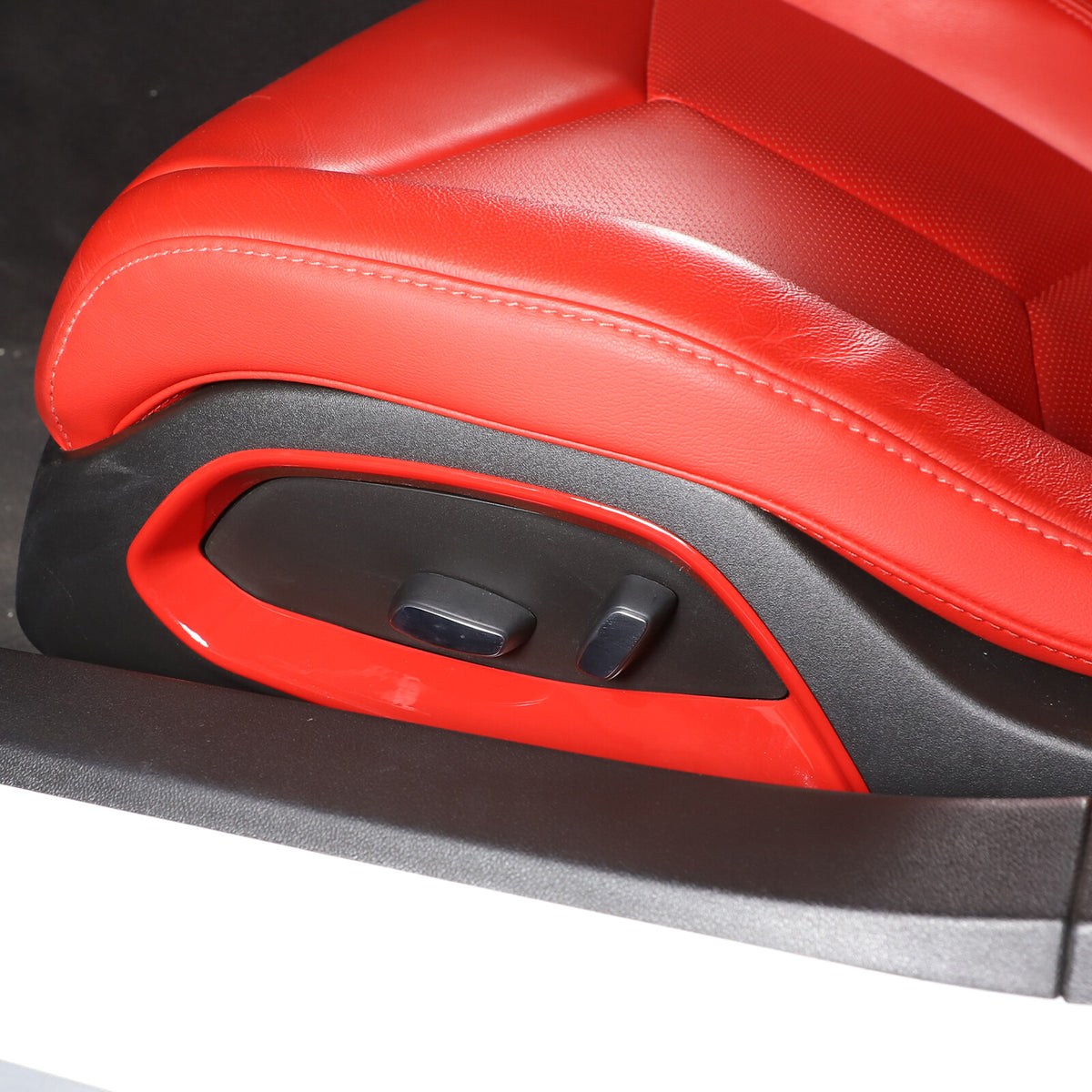 Red Full Interior Set Dash Panel Decor Cover Trim Kit For Corvette C8 2020-25 - Variants 16-20 42