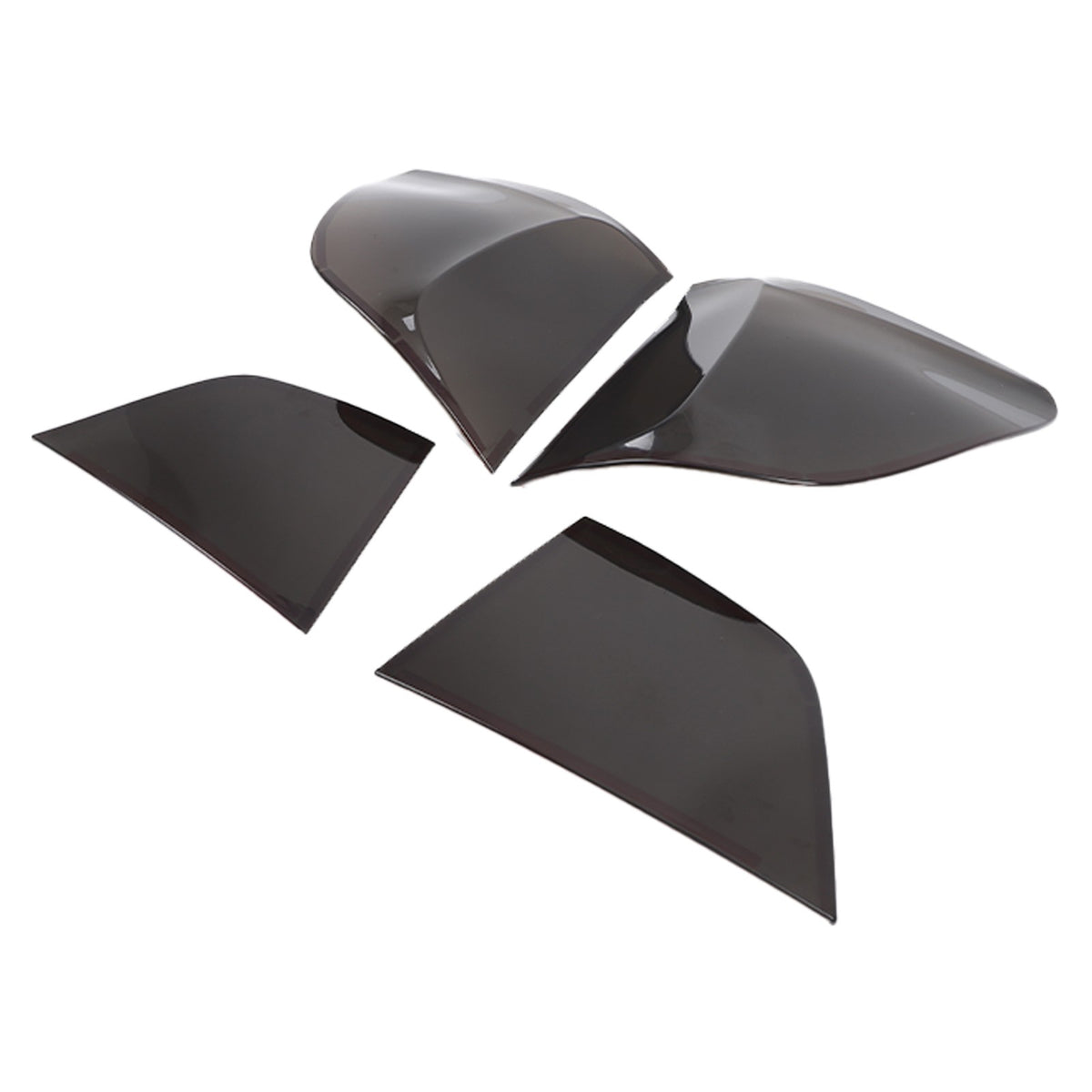 Black Smoked Gray ABS Taillight Cover Trim For BMW X3 F25 2011-2017 US 8