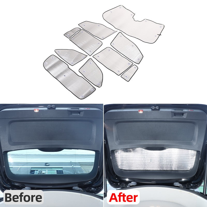 Car Full Window Sunshade Cover Shades Sun Visor For Benz GLS X167 20-24 US 1
