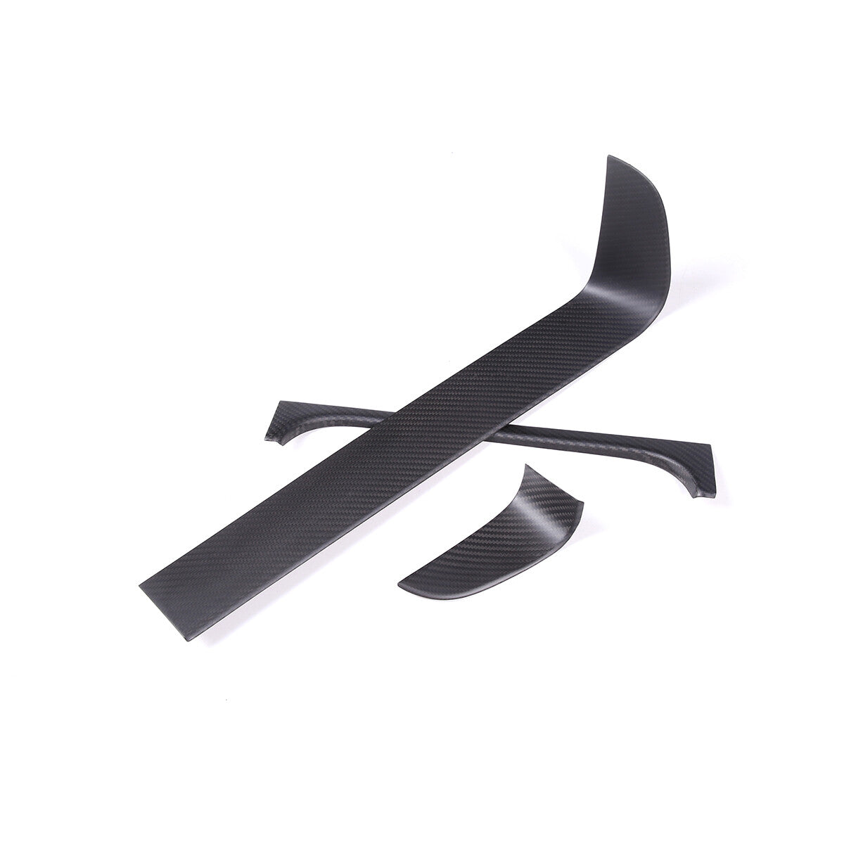 Matte Real Carbon Fiber Display Frame Trim For Mercedes Benz G Class 19-20 2