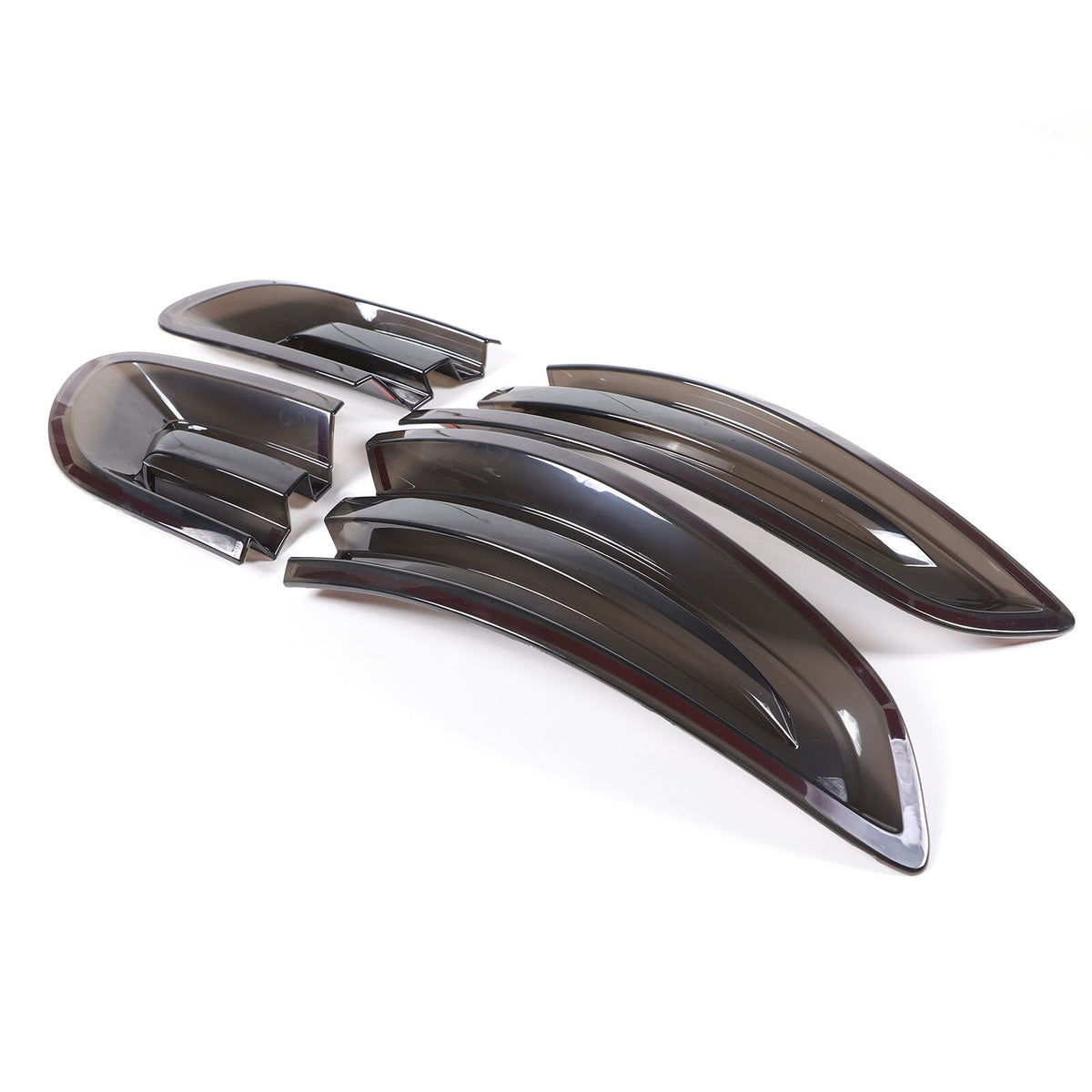 Smoked Blackout Rear Tail light Overlay Lens Cover For Porsche Macan 95B 15-18 22