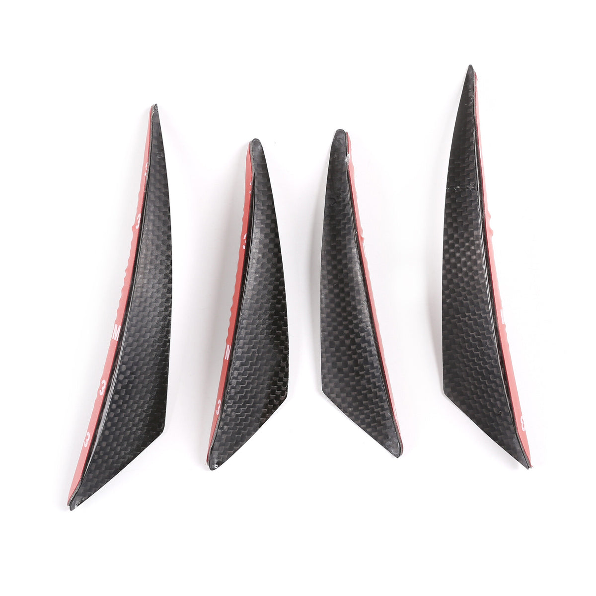 Car Bumper Fin Canard Splitter Diffuser Valence Spoiler Lip For Corvette C8 13