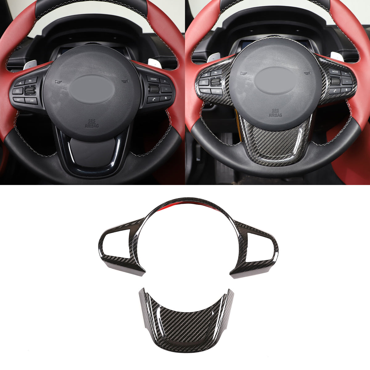 Carbon Fiber Car Accessories Interior exterior Cover Trim For Toyota Supra 19-24 22