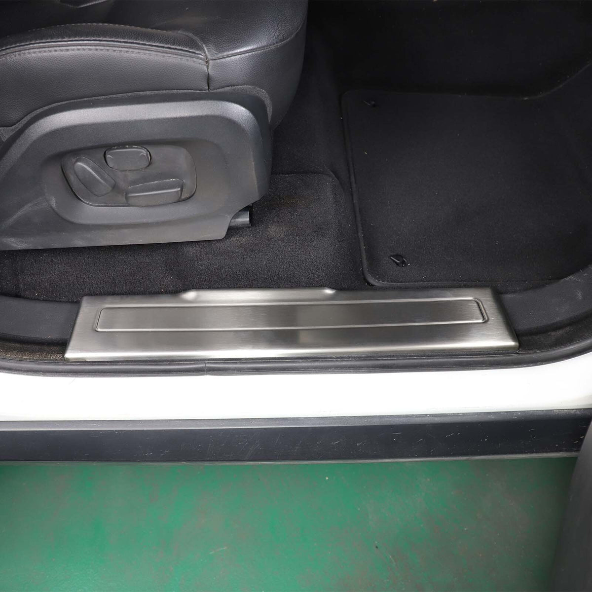 Silver Interior Door Sill Guard Protector Cover For Range Rover Evoque L538 2