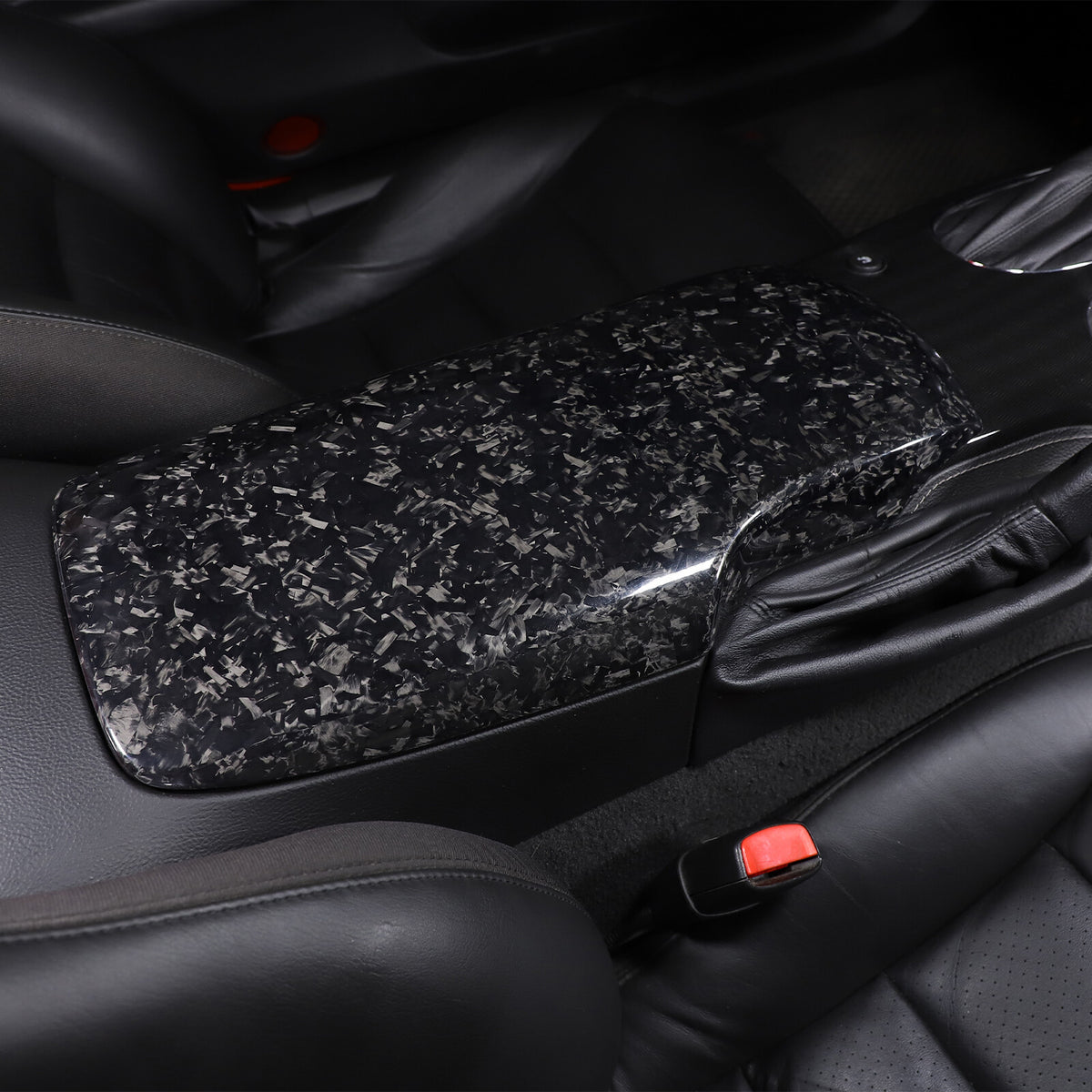Forged Real Carbon Fiber Full Interior Set Decor Cover Trim Kit for Corvette C6 80