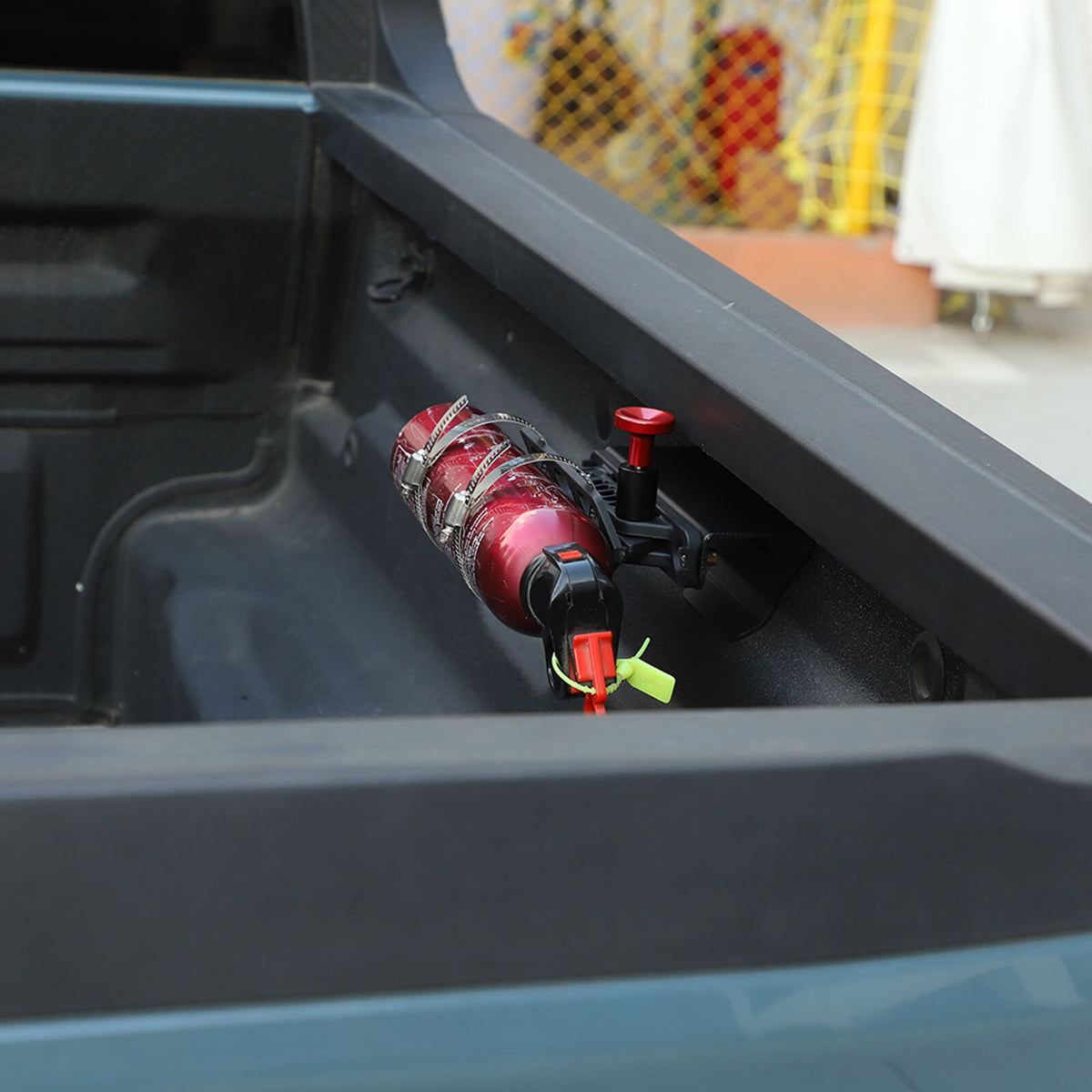 Adjustable Black Car Fire Extinguisher Mount Bracket For Ford Maverick 2022 US 8