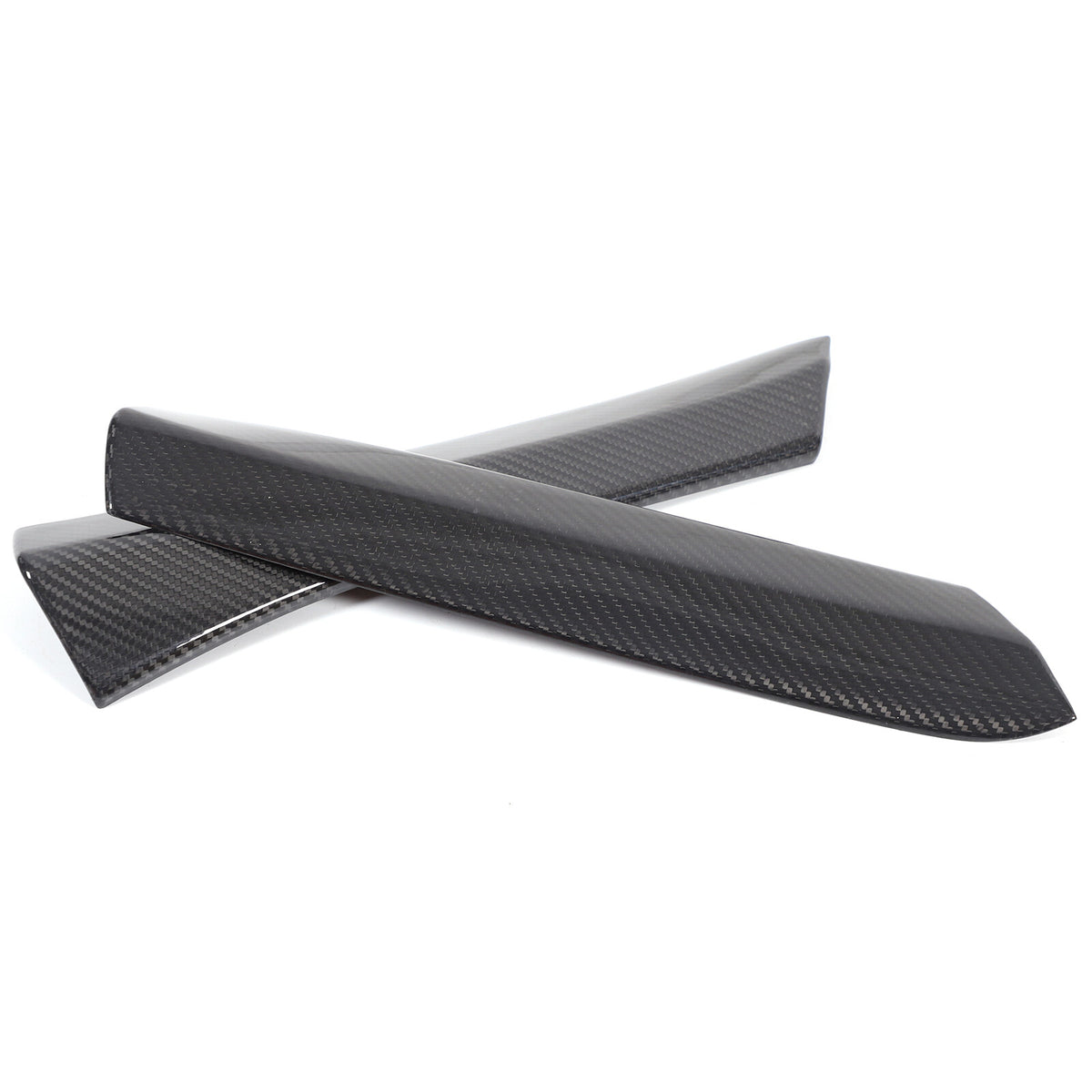 Real Carbon fiber Center Gear Shift Side Trim For Subaru WRX STI VB AT 22-24 7