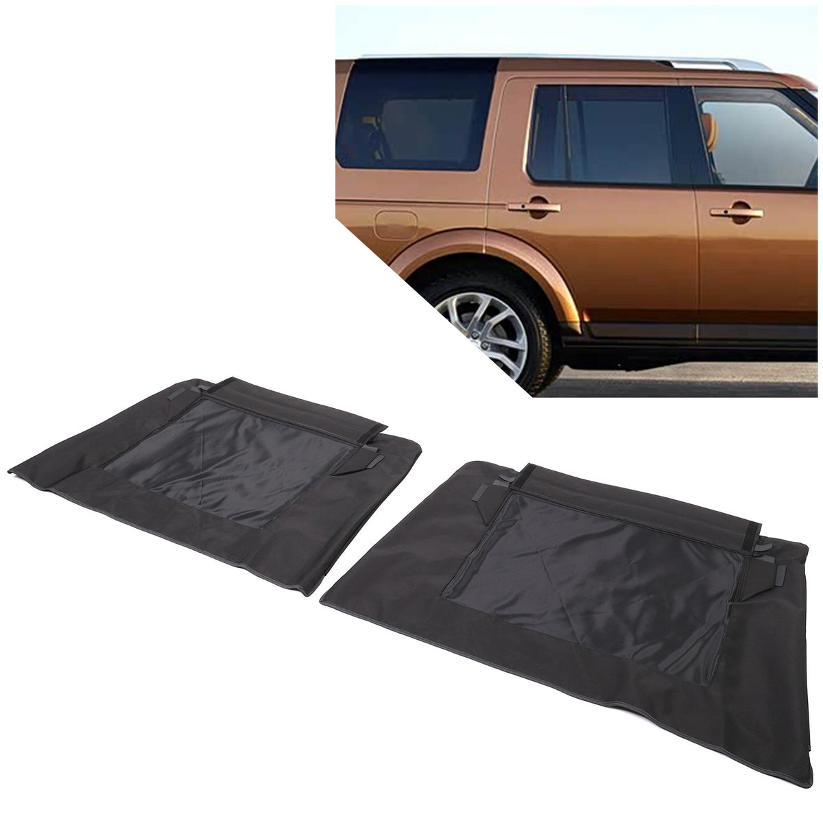 Rear Window Sunshade Sun Cover Visor For Land Rover Discovery 4 L319 2010-2016 6