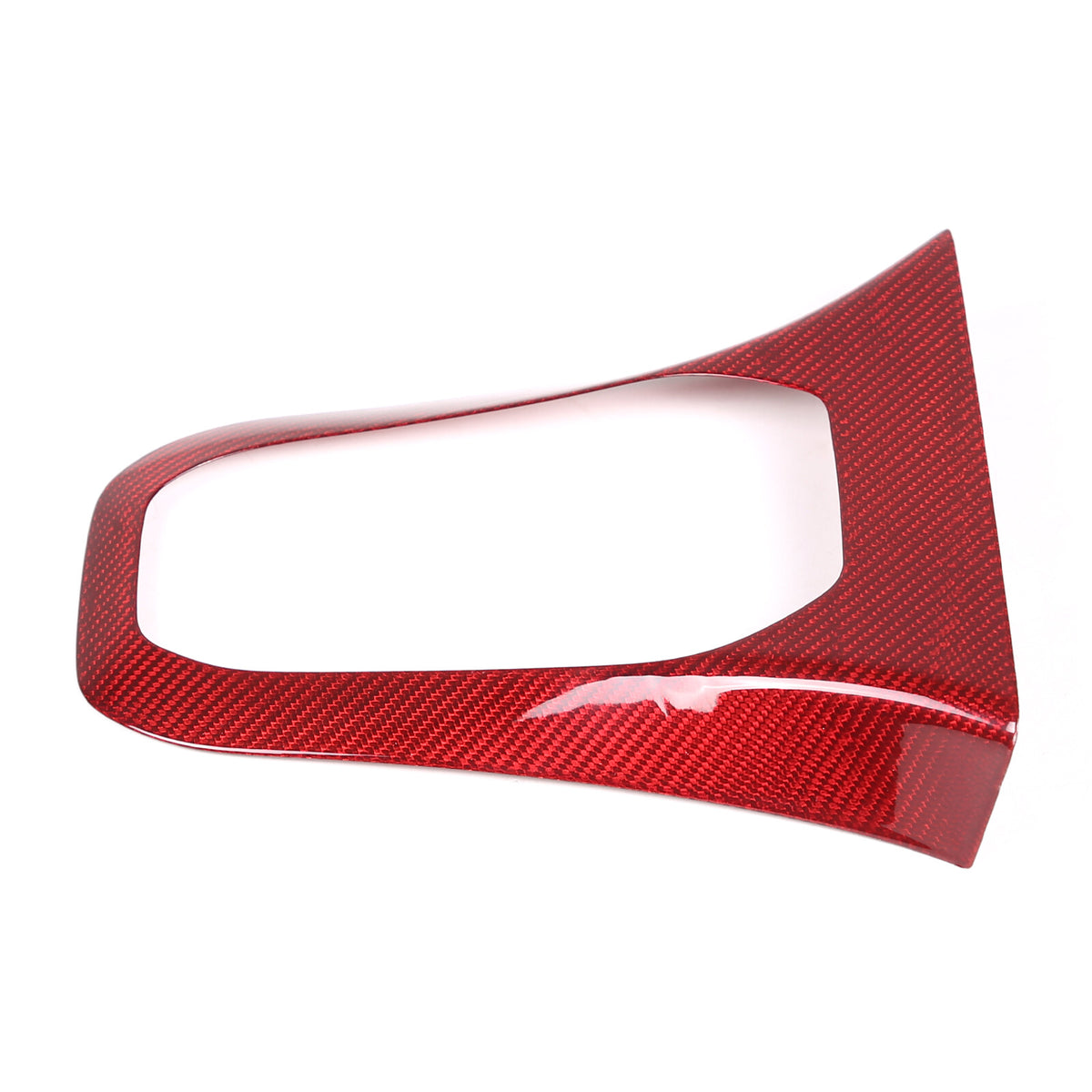 Red Real Carbon Fiber Center Dashboard Speaker Panel Trim For Toyota Supra 19+ 10
