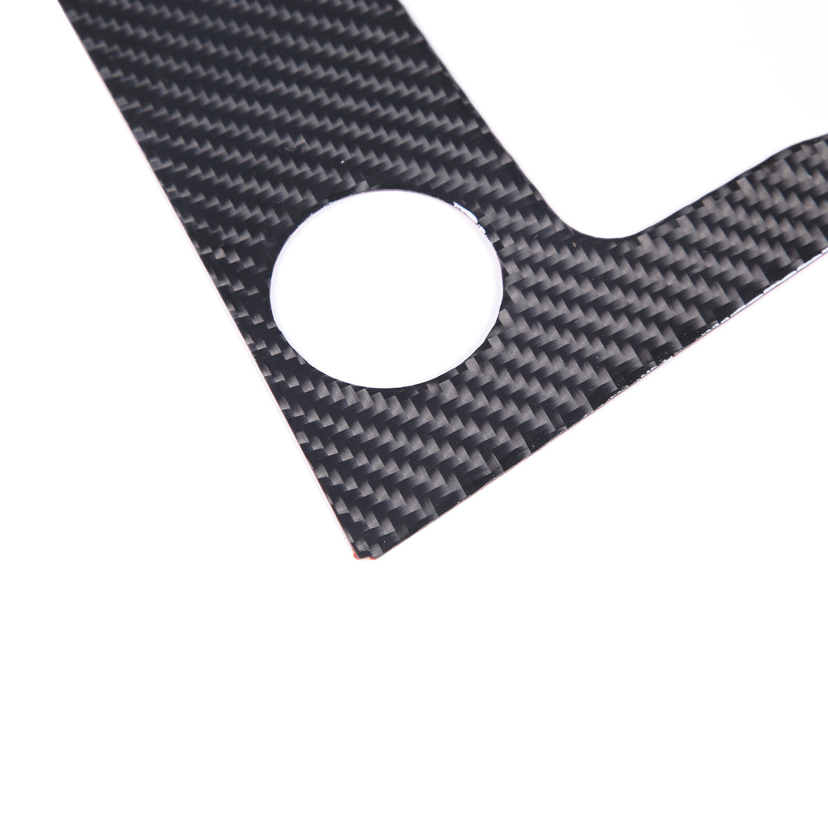 2PCS Carbon Fiber Gear shift Panel Trim Cover Sticker For Jaguar F-TYPE 2013-22 7