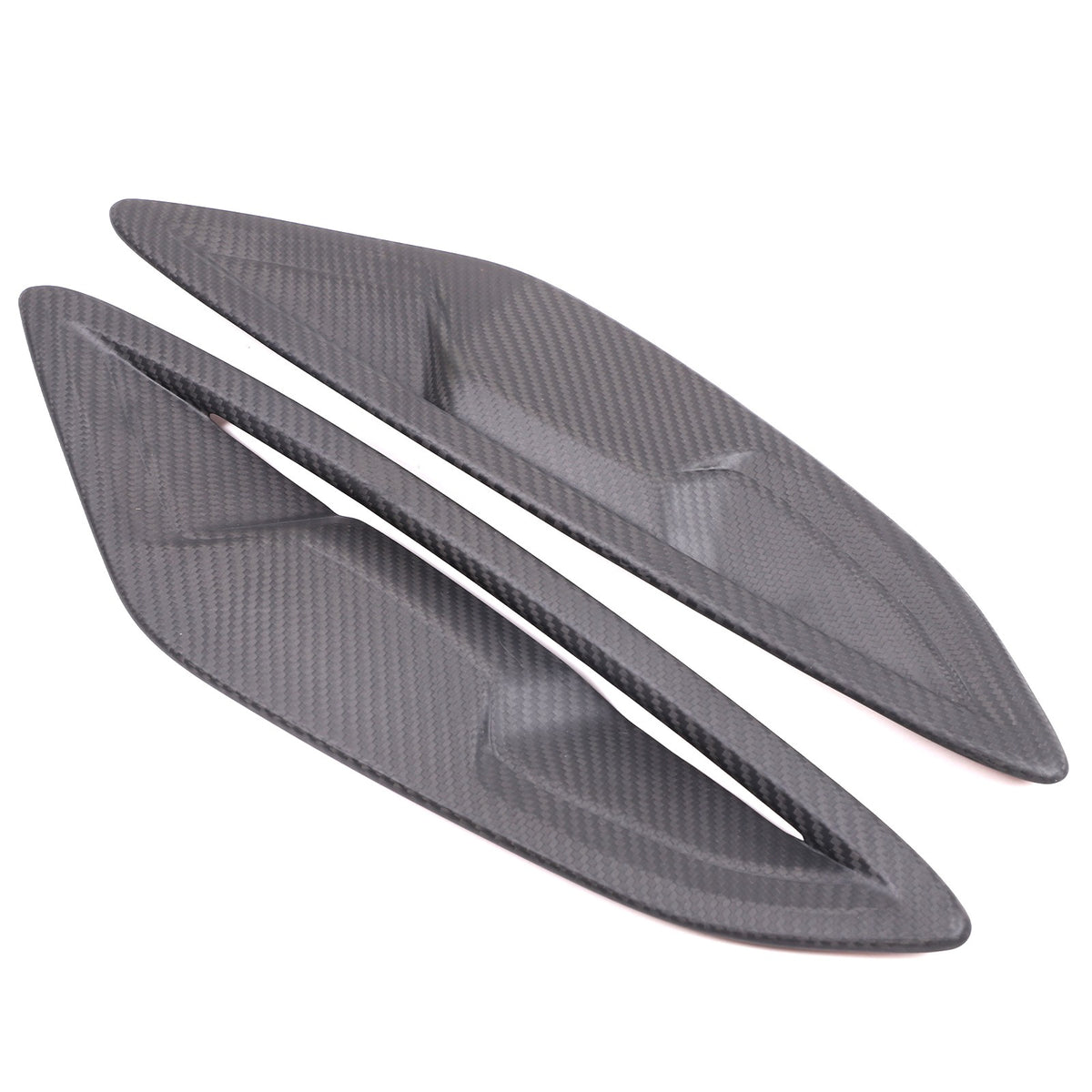 Matte Real Carbon Fiber Side Fender Trim For BMW 8 Series G14 G15 2019-2023 6