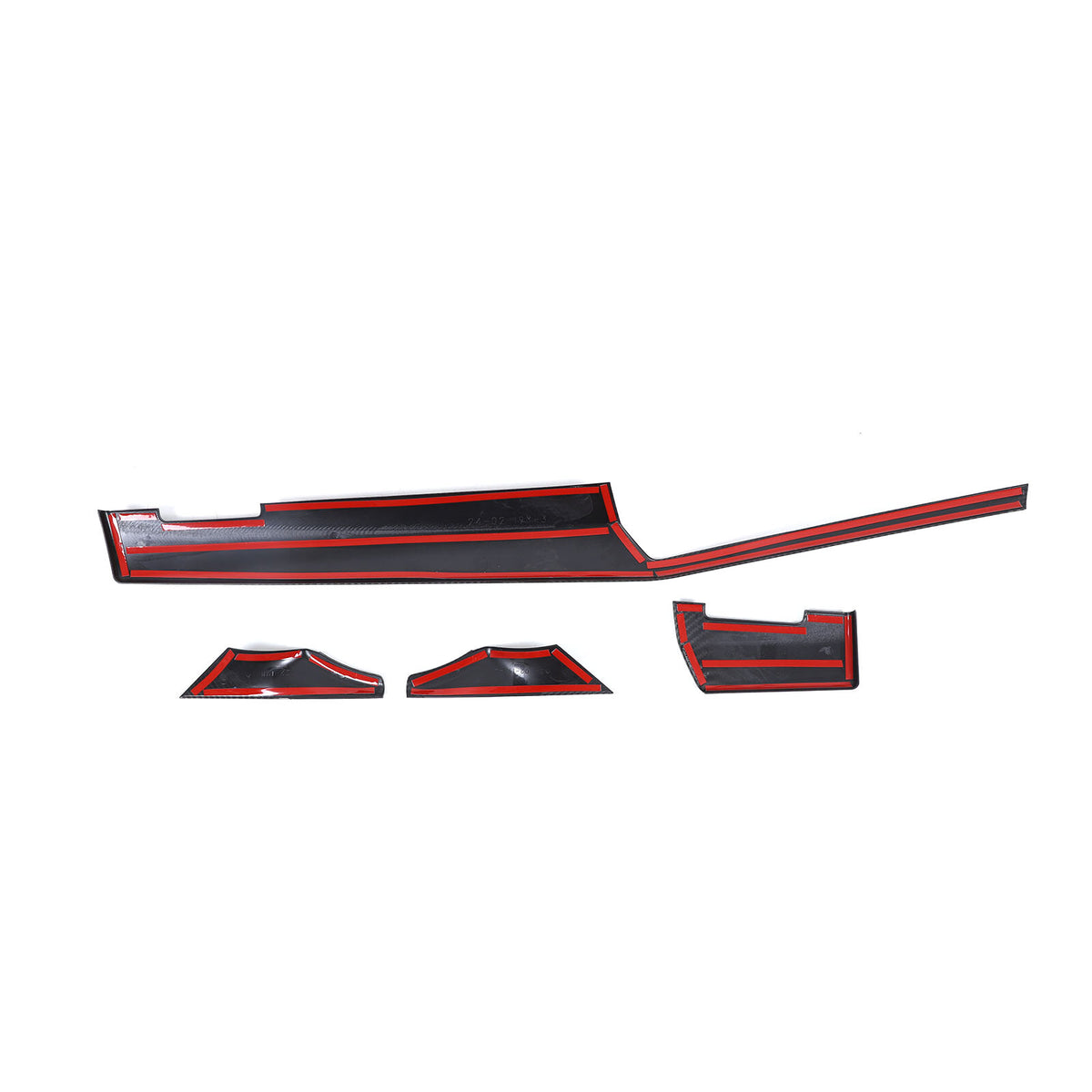 Carbon Fiber Console Dashboard Panel Trim Cover For BMW 5 Series G60 i5 24+ US 5