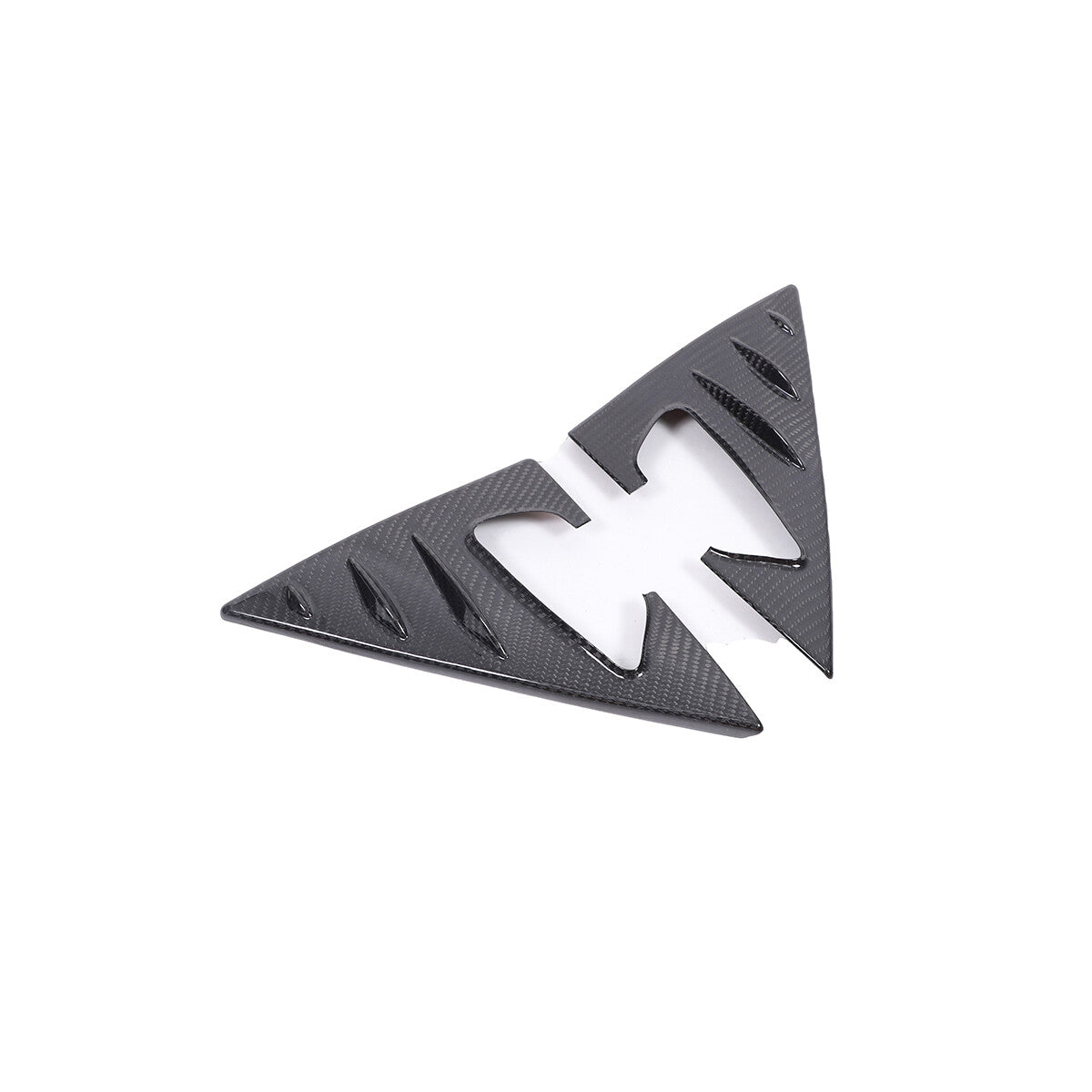Real Carbon fiber Window A Pillar Triangle Cover Trim for Lotus EMIRA 2021-2025 3