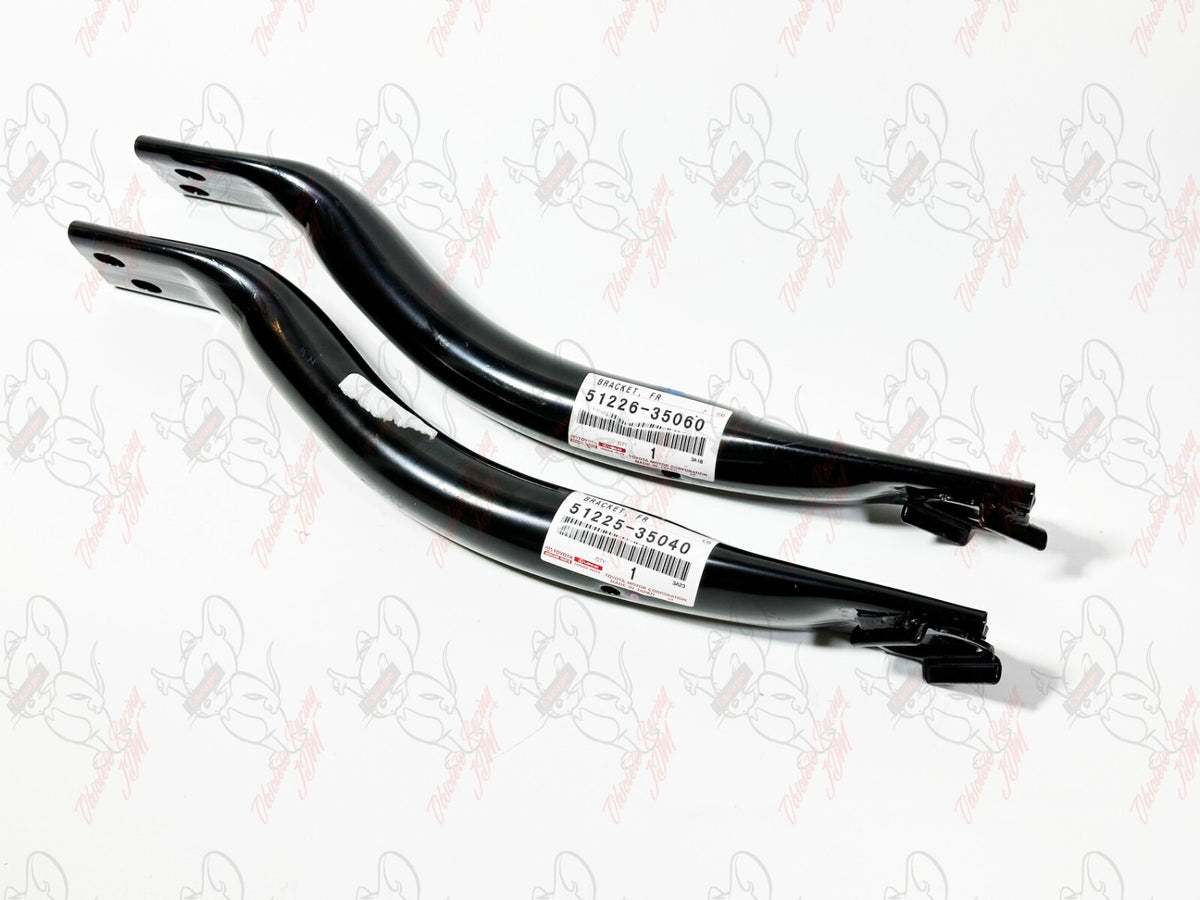 TOYOTA LEXUS Genuine Front Suspension Member Bracket RH & LH Set OEM 3