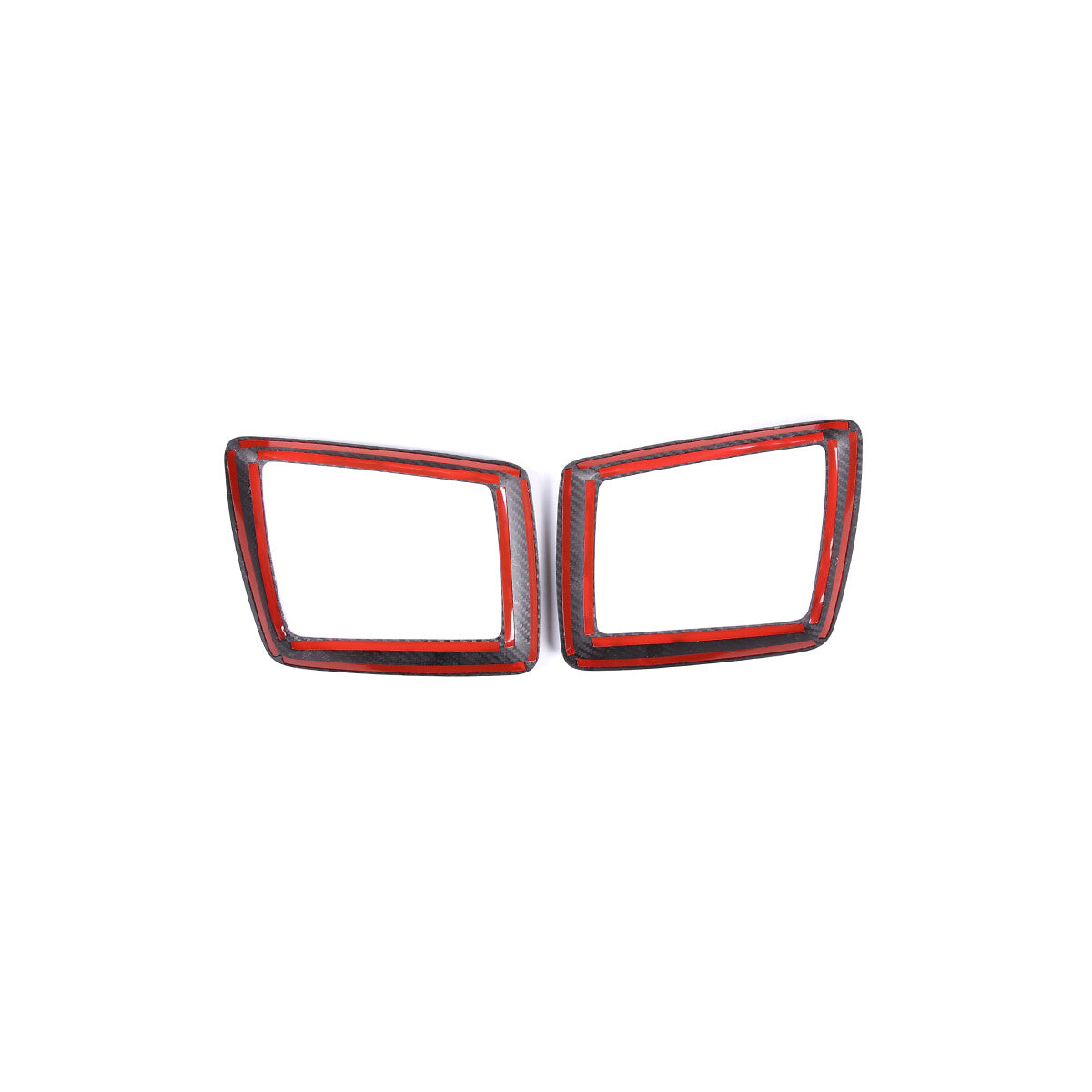 Real Carbon Fiber Car Hood Turn Signal Light Cover Frame For Benz G class 19-26 6