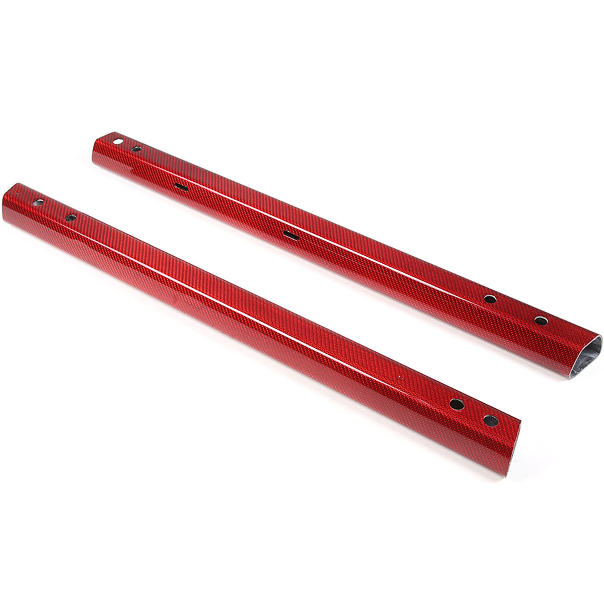 Red Real Carbon fiber Engine Bay Crossmember Panel Trim For Corvette C8 20-26 11