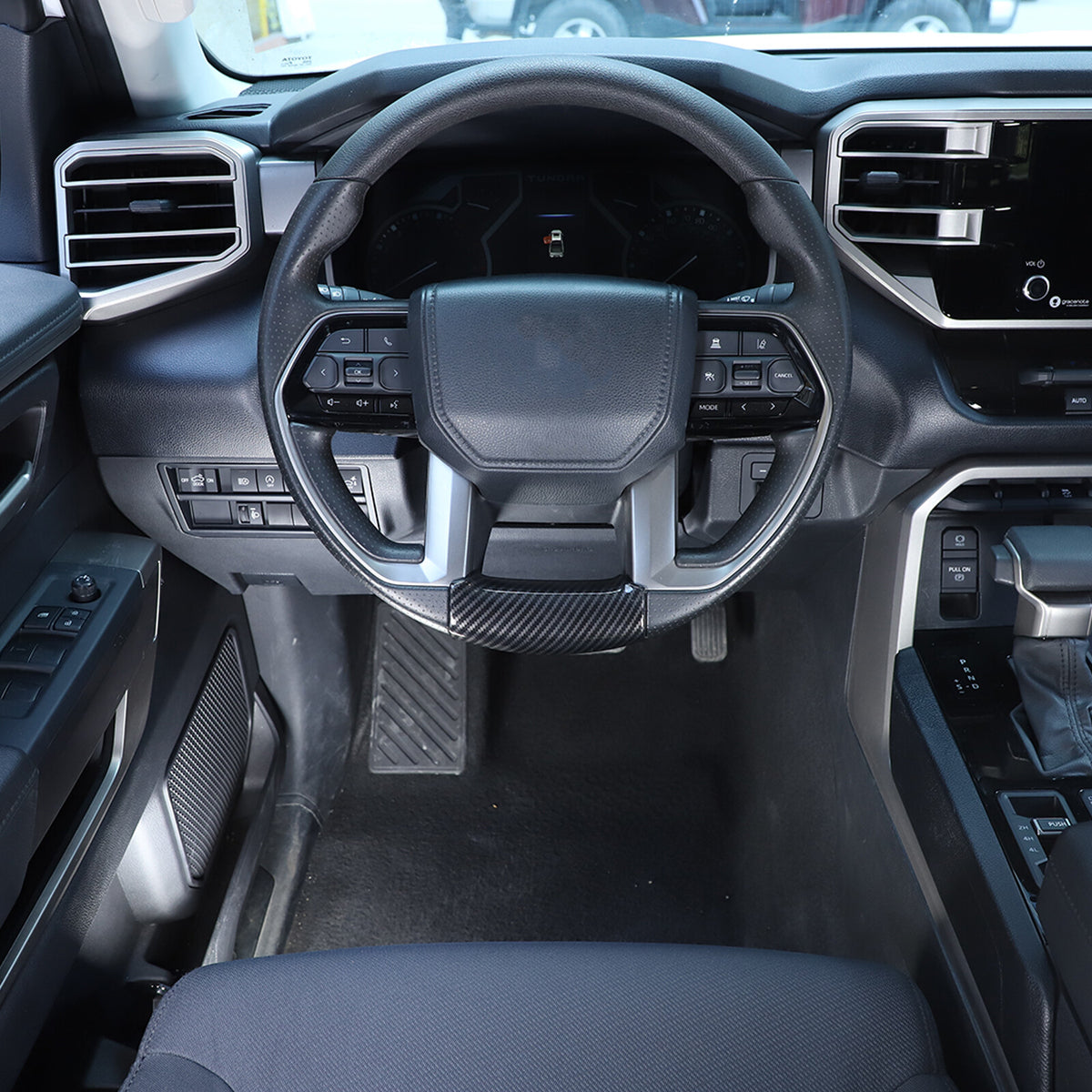ABS Carbon Fiber Interior Set Cover Trim Kit For Toyota Tundra Sequoia SR 22+ - Styles 1-5 3