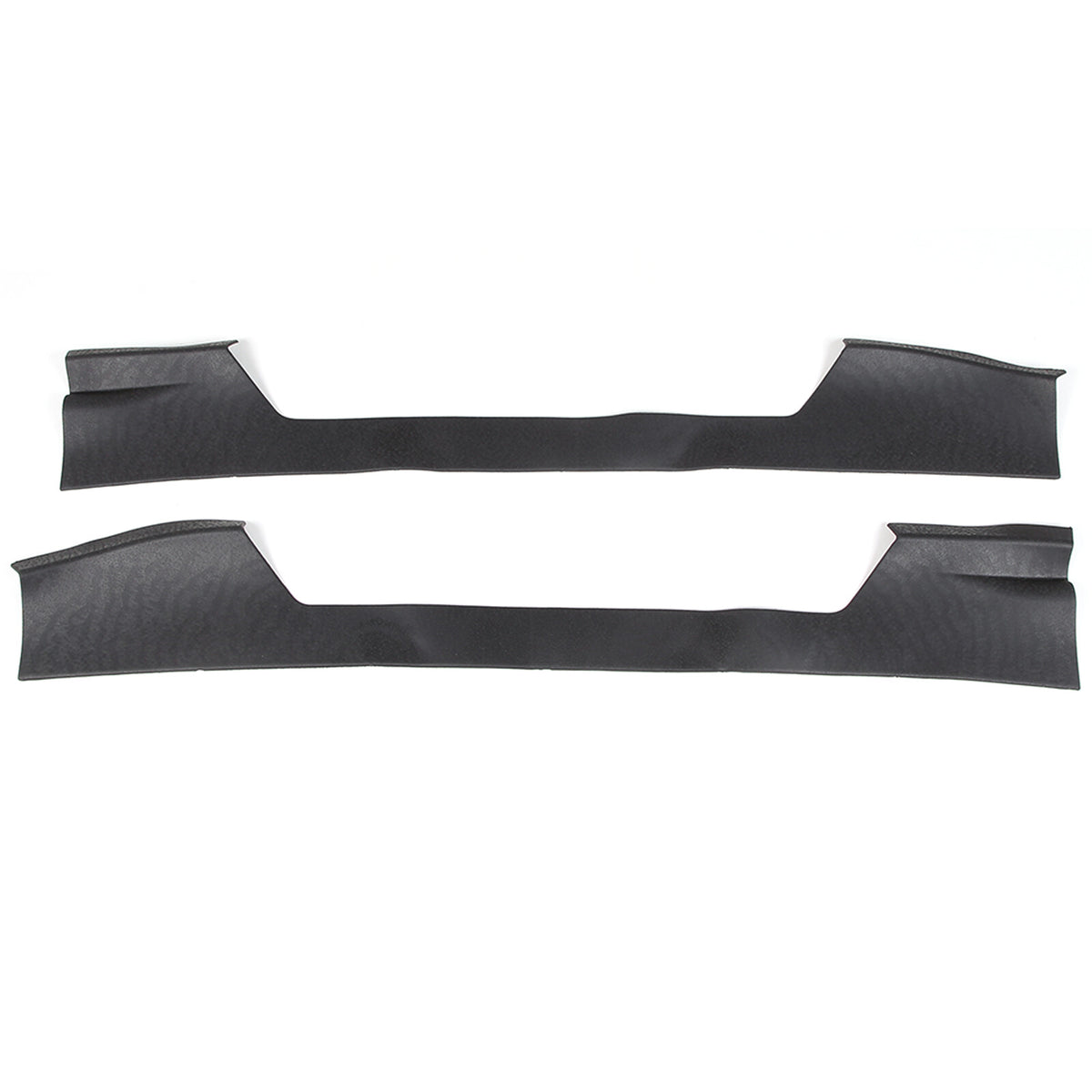 Black TPE Exterior Car Entry Guards Door Sill Cover Trim For Corvette C8 20-26 10