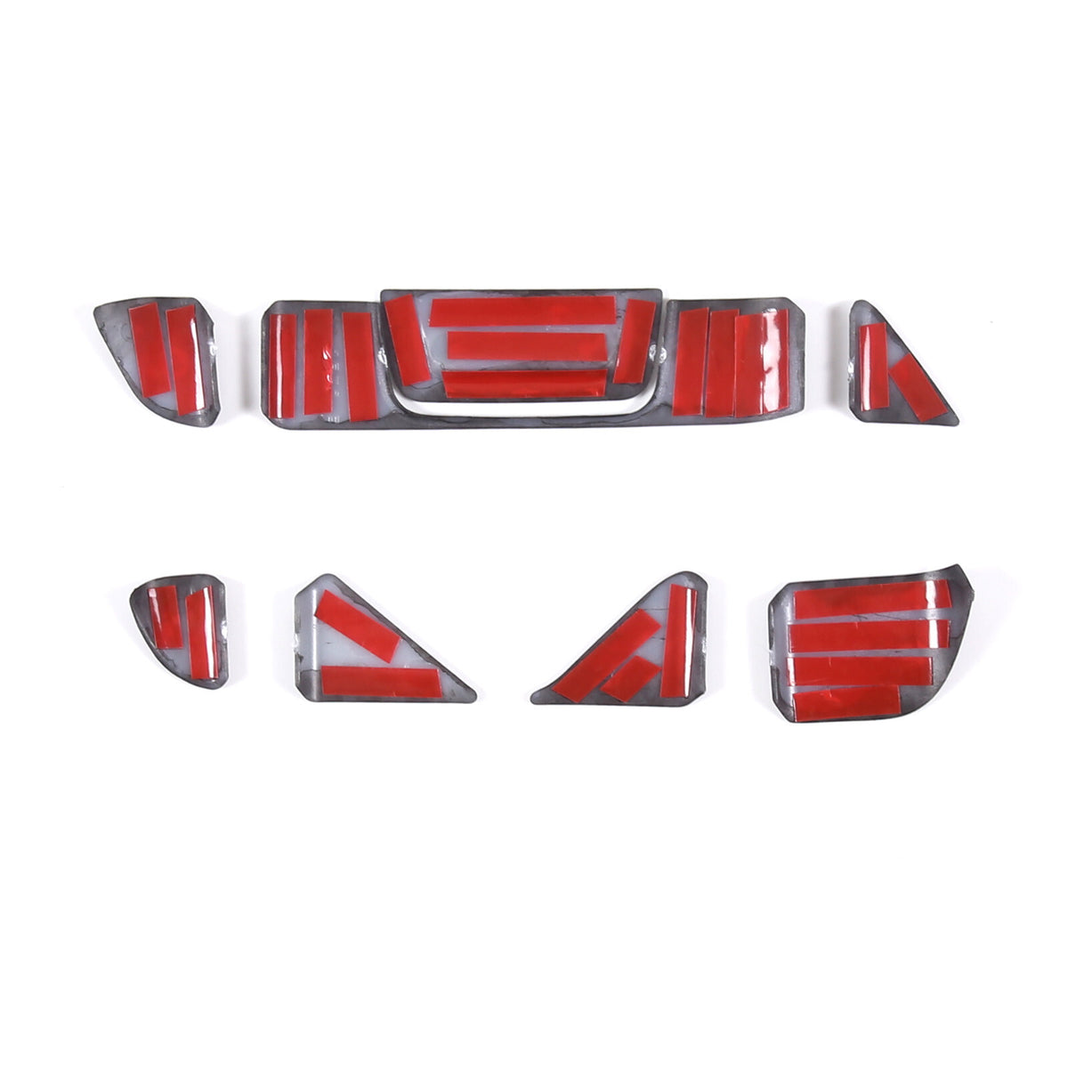 Carbon Fiber ABS Interior Decoration Cover Trim Kit For Corvette C8 2020-2025 - Styles 26-30 21