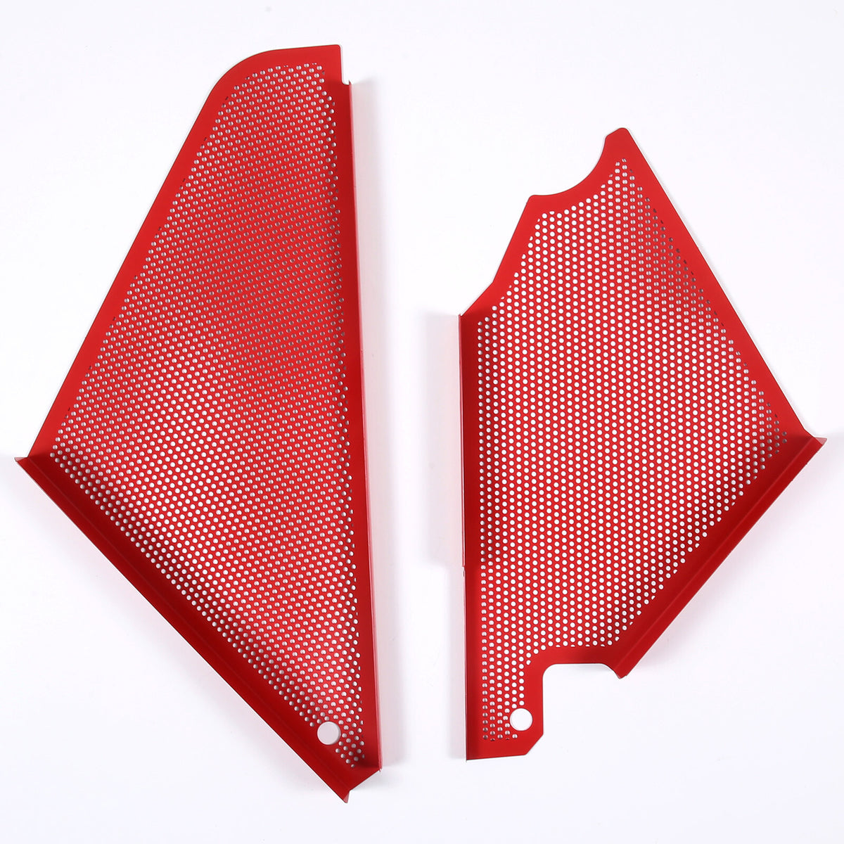 Red Steel Engine Hood Compartment Panel Trim Cover Set For Corvette C8 Z06 20-26 7