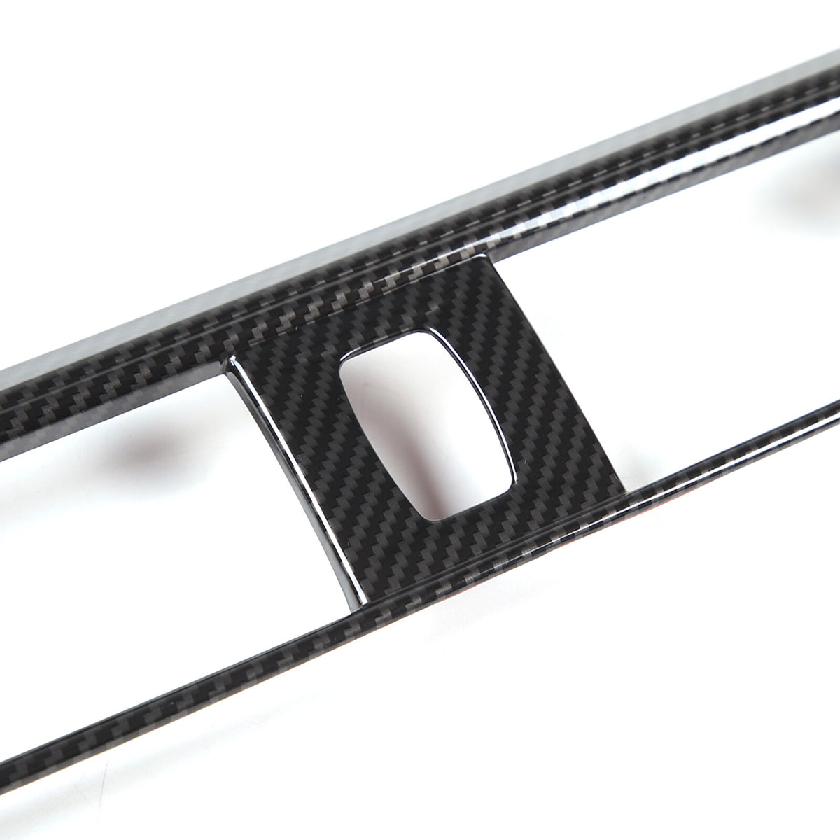 ABS Carbon Fiber Center Console Dashboard Panel Trim For BMW 1 2 Series 17-19 9