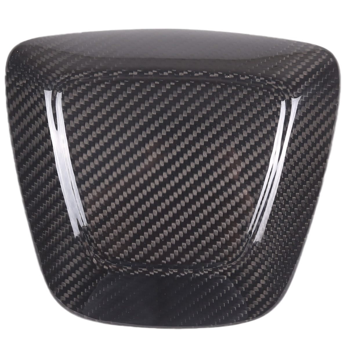 Real Carbon Fiber Steering Wheel Logo Trim Cover For Tesla Model 3 2023-2024 12