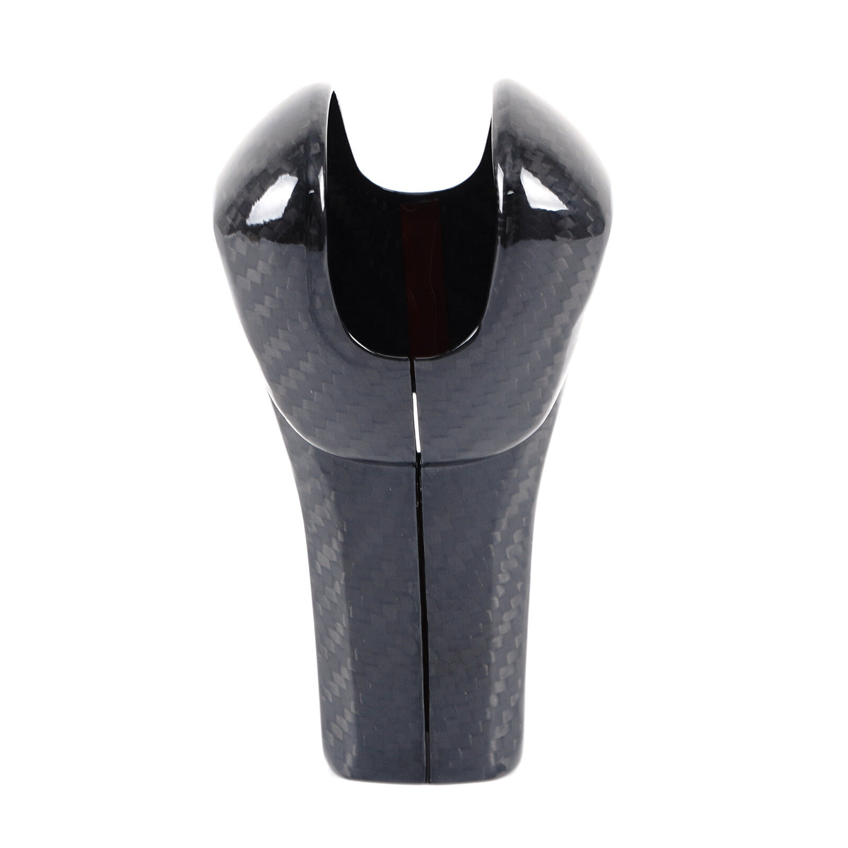 Real Carbon Fiber Center Gear Shift Head Cover Trim For Porsche Macan 2022 8
