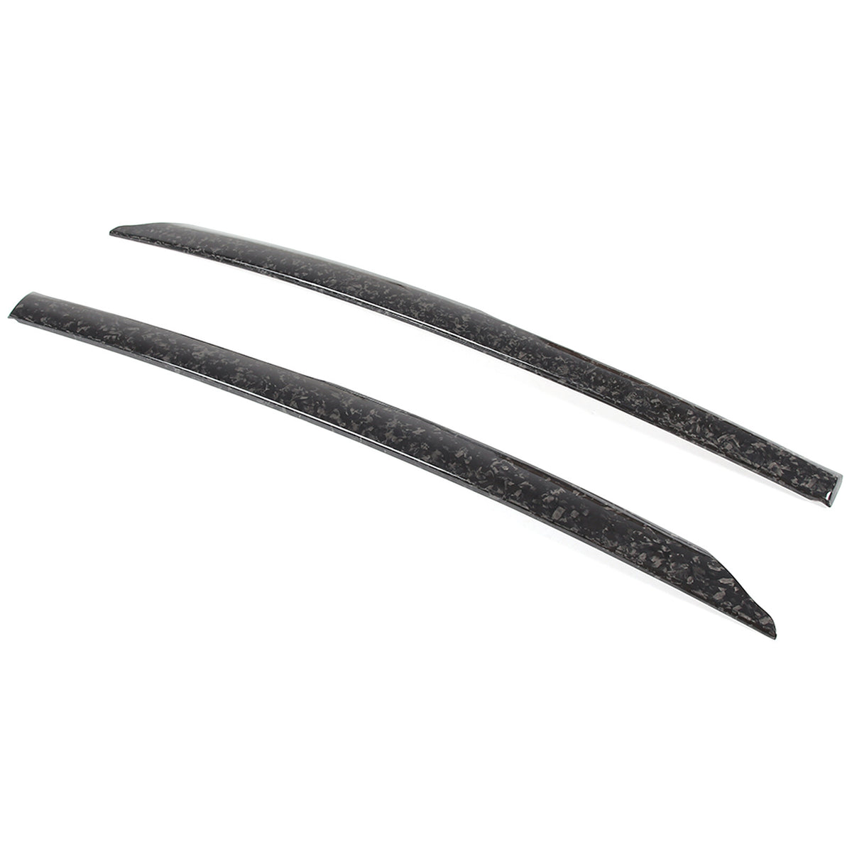 Forge Carbon Fiber Exterior Windshield A-Pillar Cover Trim For Corvette C6 05-13 17