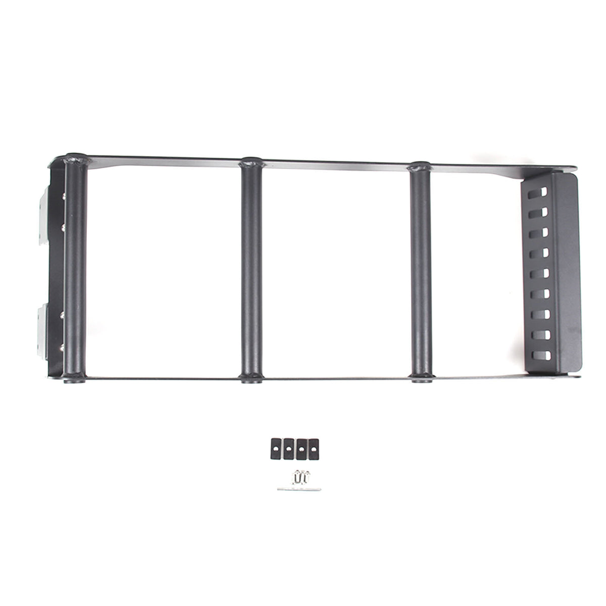Alloy Black Ladder Luggage basket Side Ladder Climb For Hummer H3 2005-09 US 9