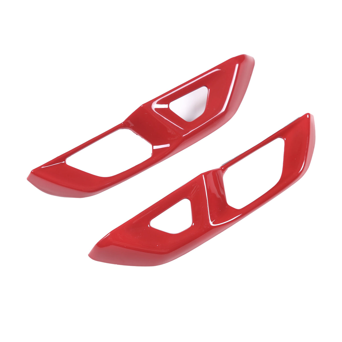 Red Full Interior Set Dash Panel Decor Cover Trim Kit For Corvette C8 2020-25 - Variants 16-20 20