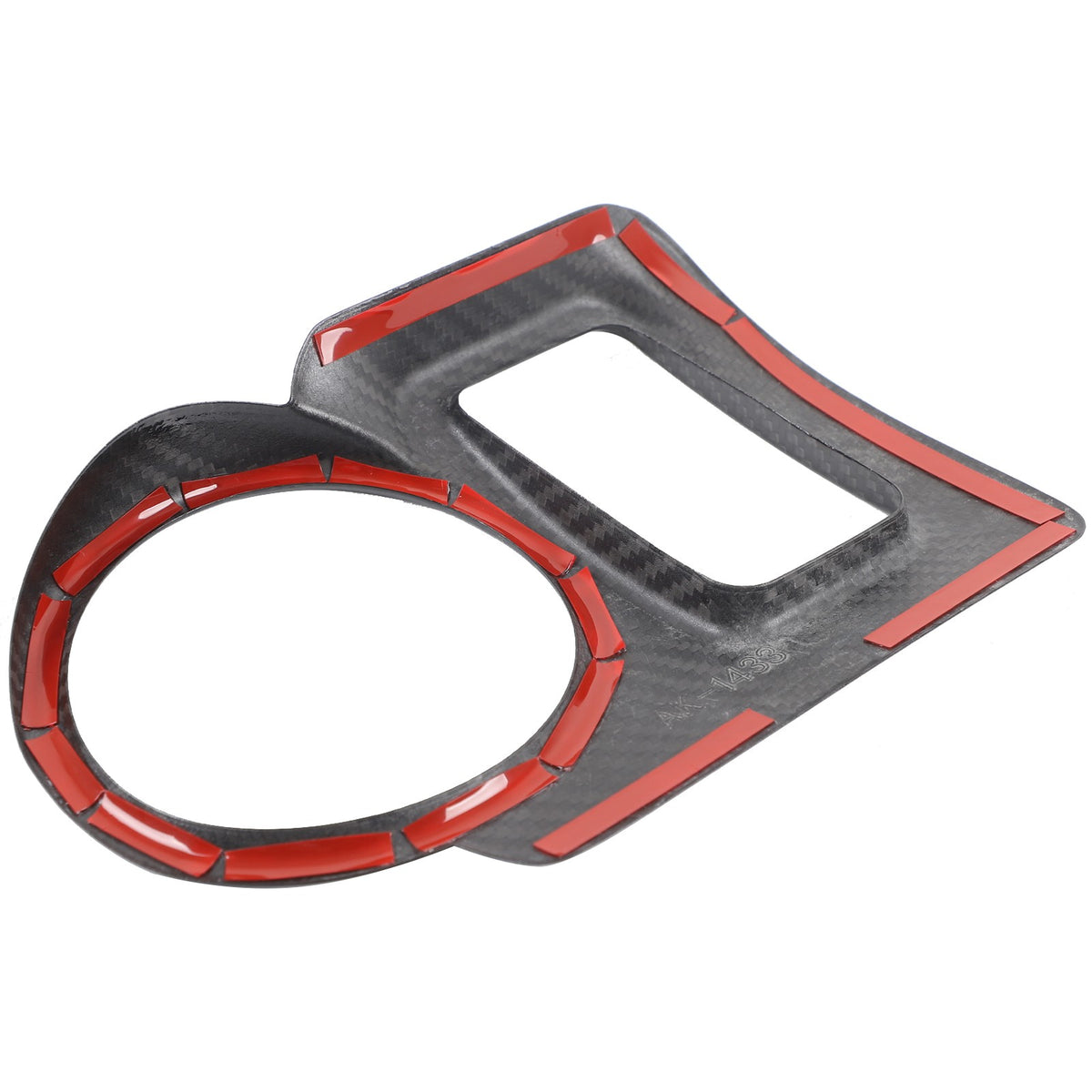 Real Carbon Fiber Center Console Cup Holder Trim For Nissan 370Z Z34 2009-2020 9