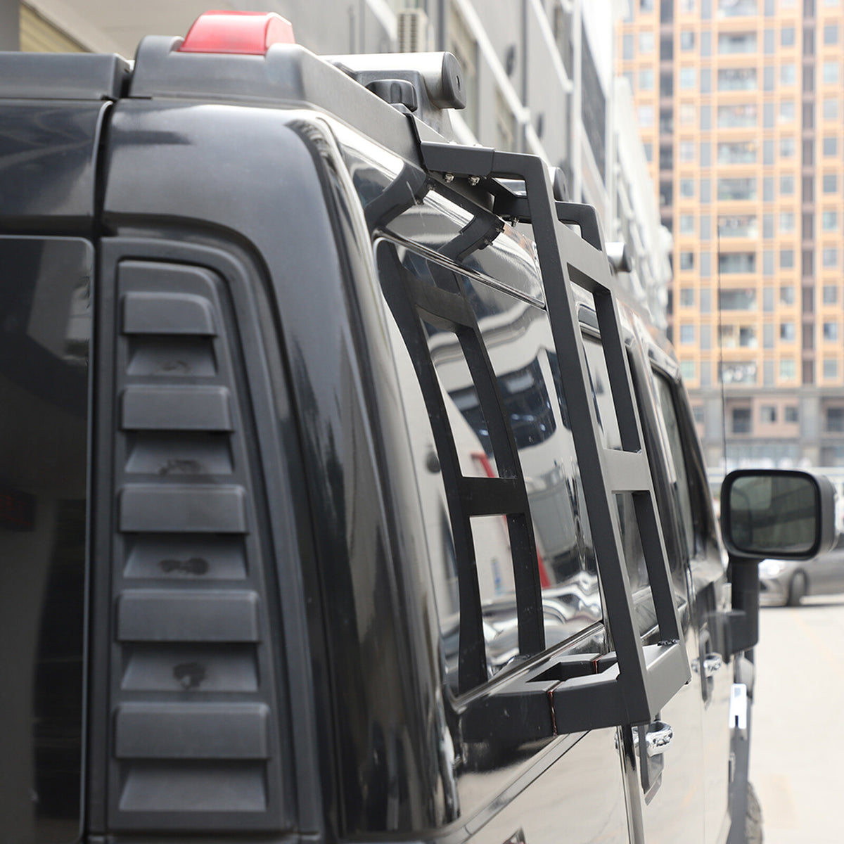 Back Rear Roof Ladder Tailgate Left & Right Side Rack For Hummer H2 03-09 6