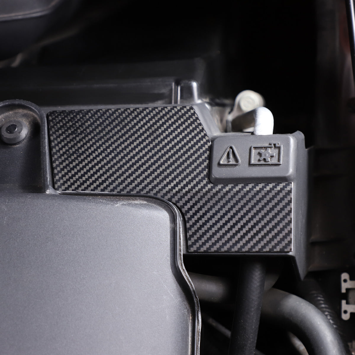Real Dry Carbon Fiber Intake Manifold Cover Engine Set For Corvette C6 2005-13 19