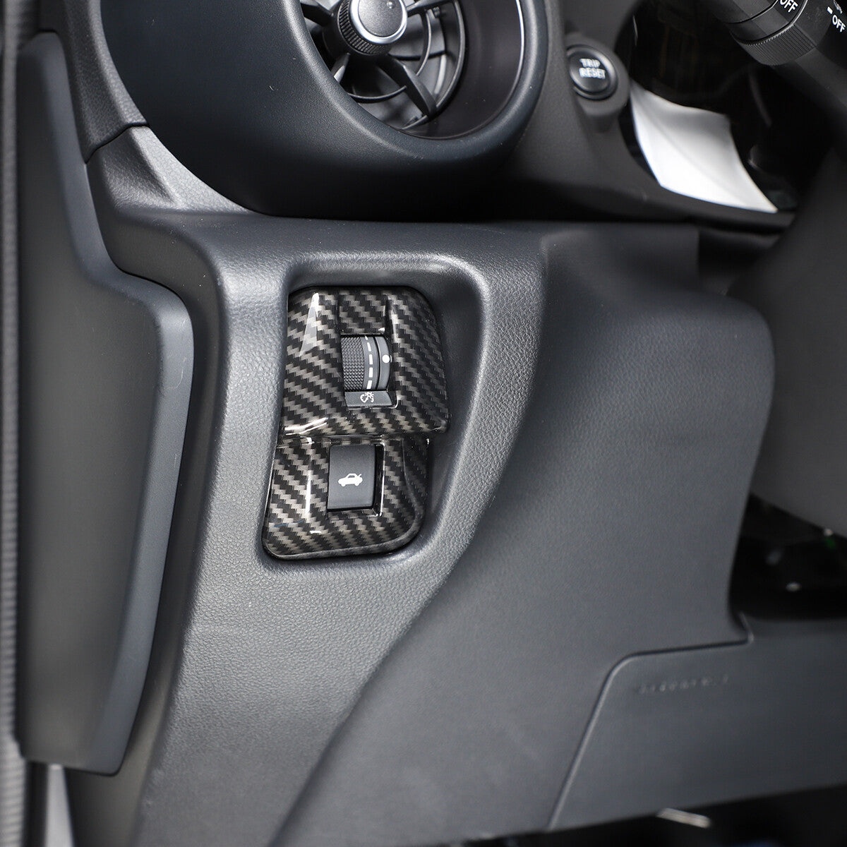 ABS Carbon Fiber Interior Center Console Trim Set Fits For GR86/BRZ 2022-2025 US - Variants 6-10 7