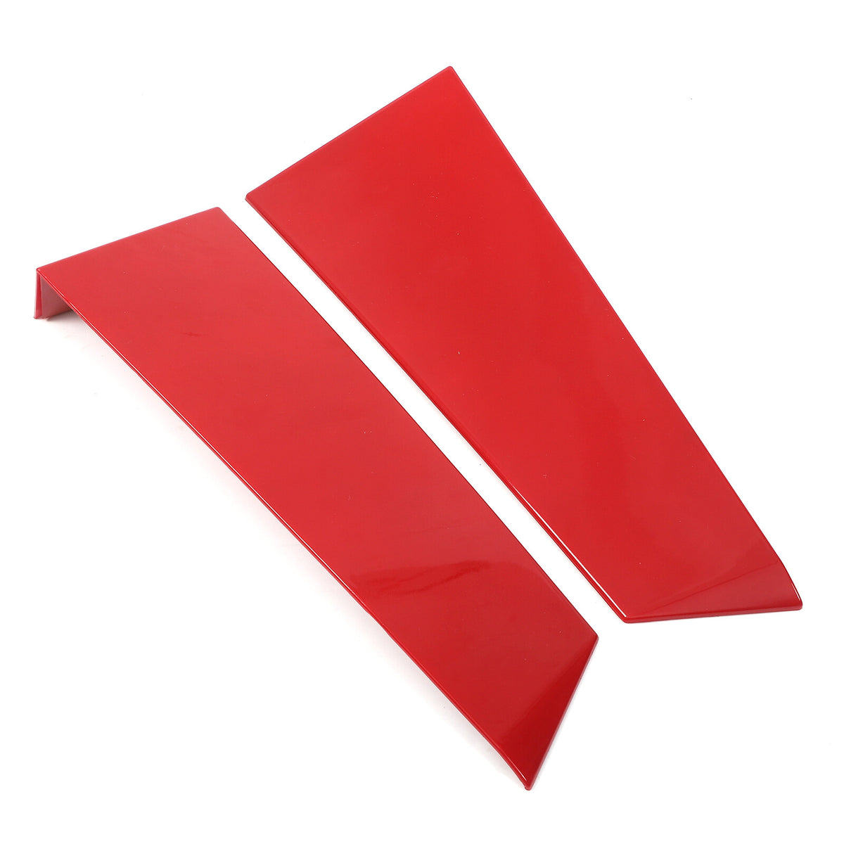 ABS Red Rear Windshield Spoiler Trim Strip For Corvette C8 Coupe 2020+ 14