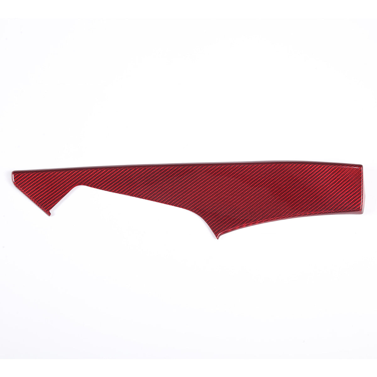 Red Real Carbon Fiber Interior Center Full Trim Set Kit For Corvette C7 2014-19 - Variants 6-10 35