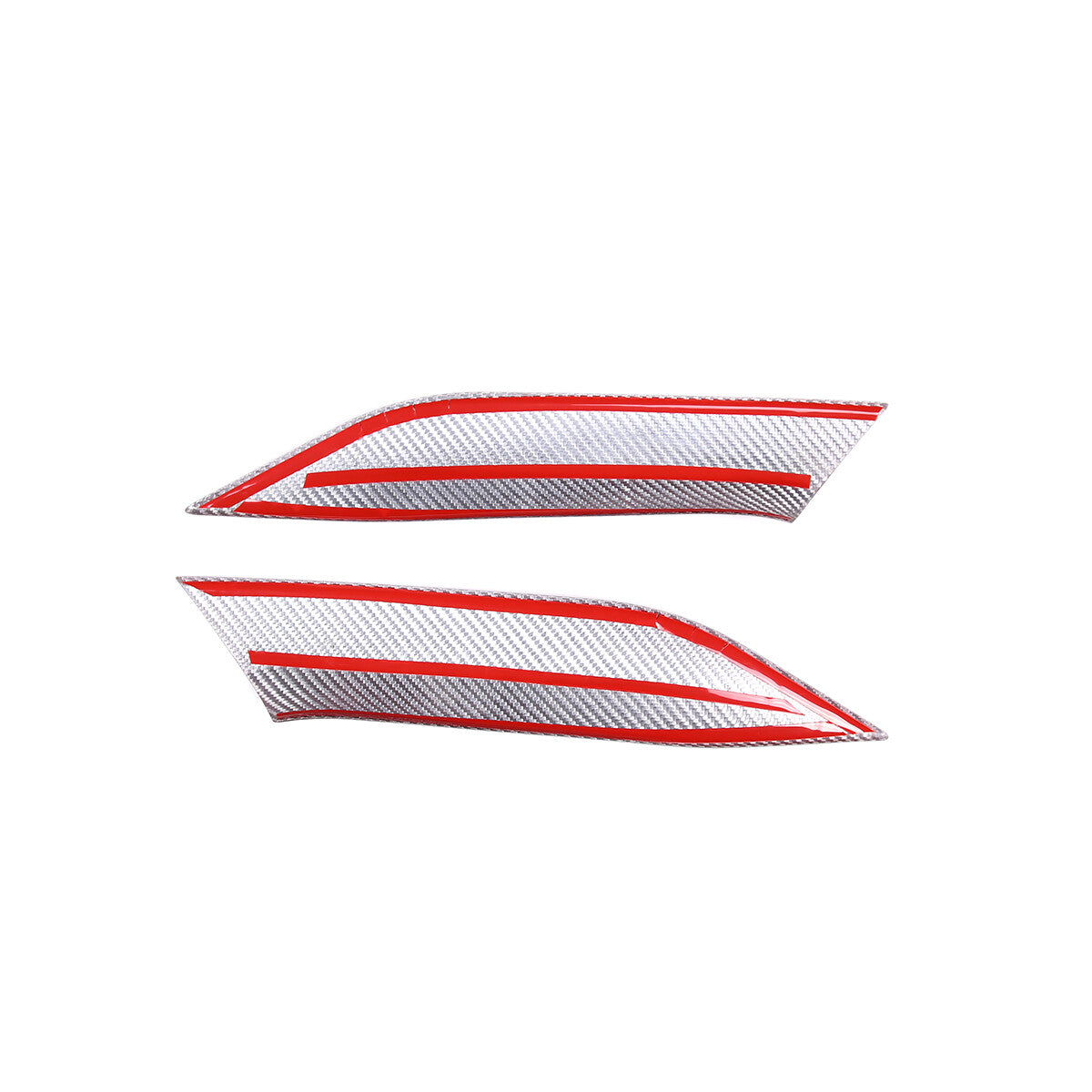 Red Real Carbon Fiber Center Gear Shift Side Trim For BMW 3 Series M340i 2025+ 3