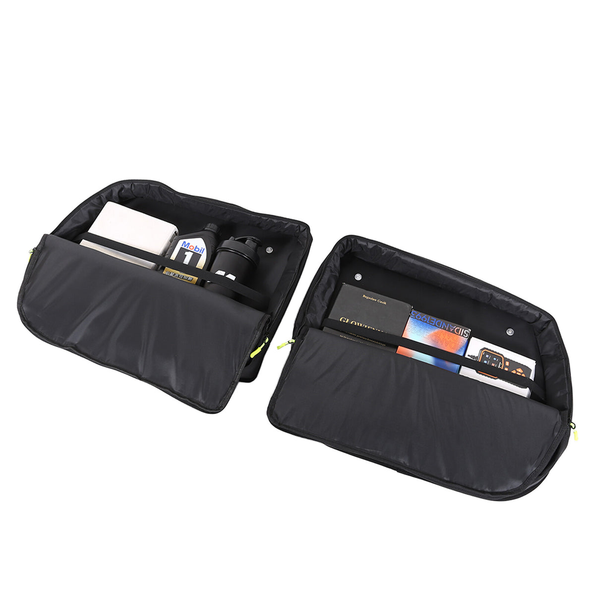 Tailgate Rear Door Cargo Trunk Storage Bag Organizer For Toyota Prado FJ150 2010 7