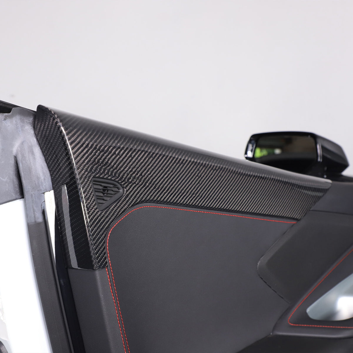 Real Dry Carbon Fiber Full Interior Center Set Trim Kit For Corvette C8 20-25 US - Styles 51-55 11