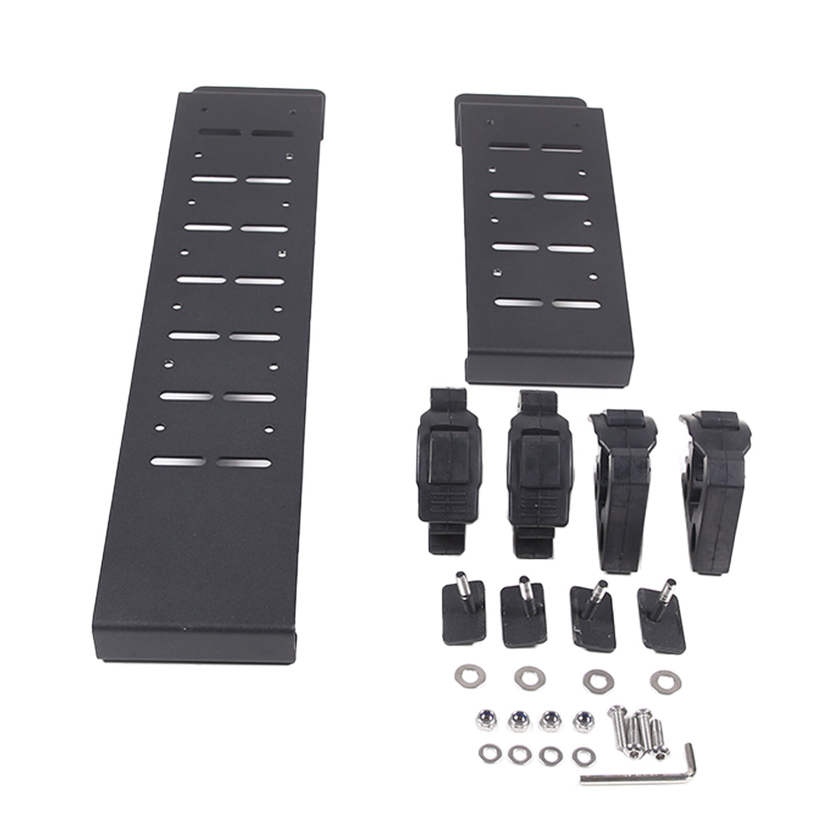 Black Steel Cargo Box Side Rail Tool Mounting Bracket Fits Toyota Tundra 2014-21 15
