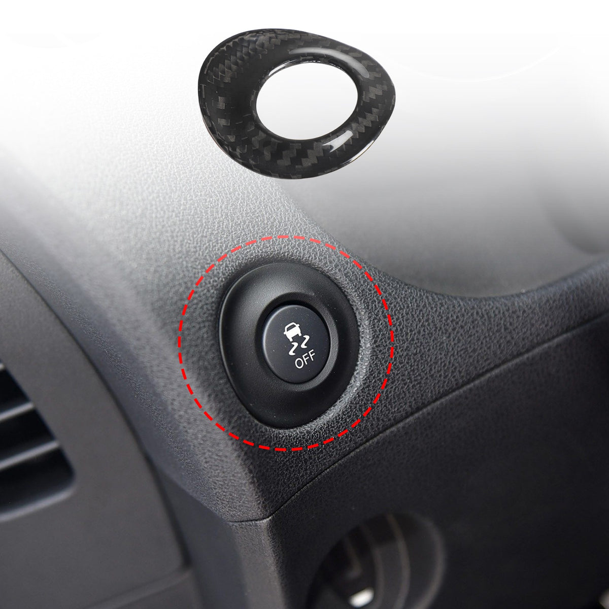 Real Carbon Fiber Full Center Console Trim Set For Nissan 370Z Z34 MT/AT 2009-20 8