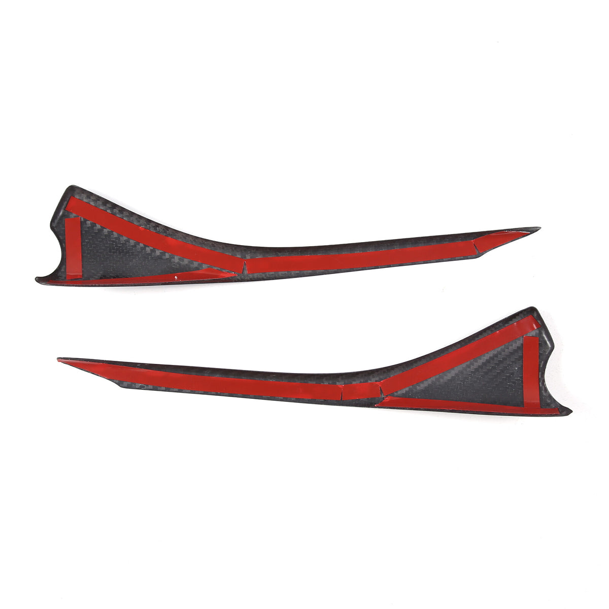 Real Carbon Fiber Center Side Window Dashboard Trim Kit For Corvette C8 20-26 19