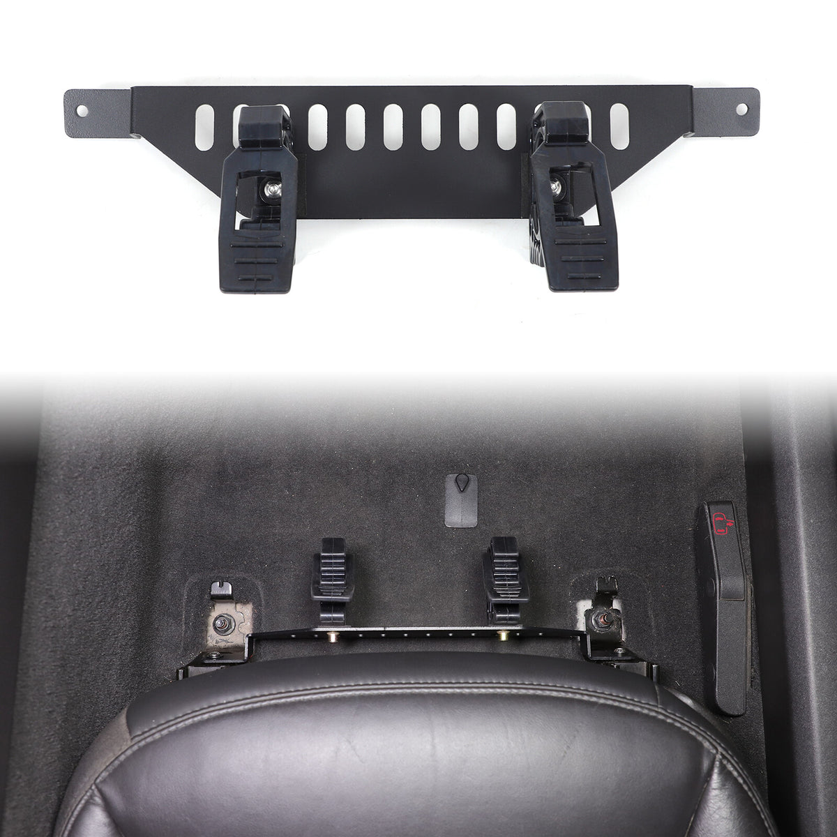 Passanger Side Under Seat Flashlight Holder Bracket Mount For Corvette C6 05-13 8