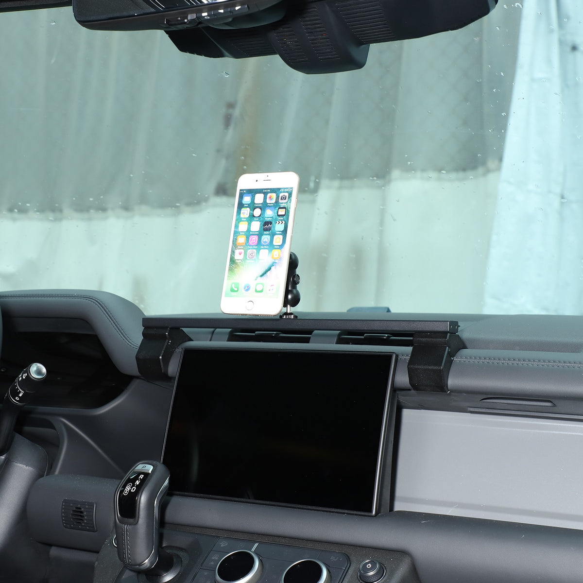 Center Console Multifunctional Phone Mount Bracket For LR Defender L663 2020-23 13