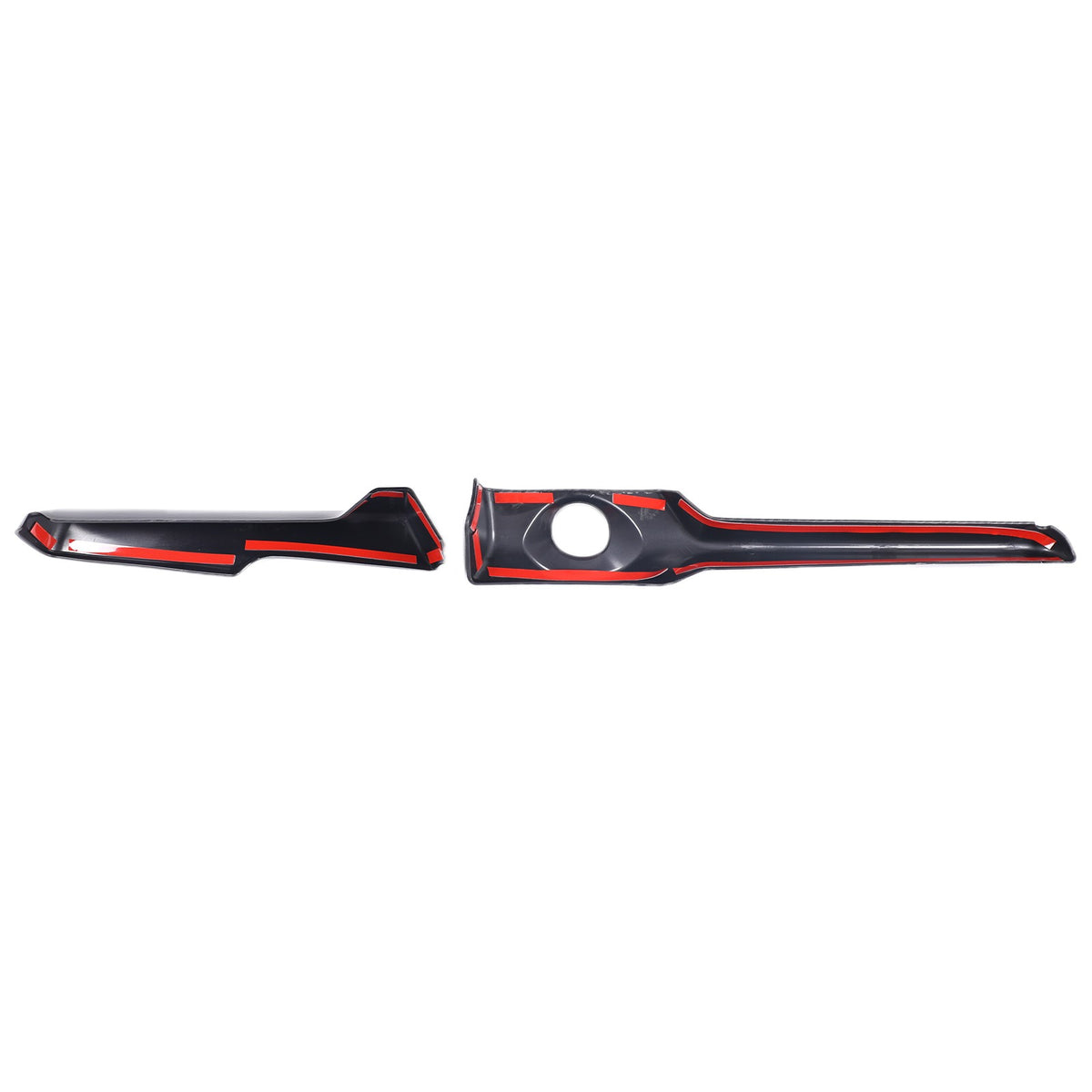 ABS Carbon Fiber Steering Wheel Side Dashboard Trim For Corvette C8 2026+ US 13