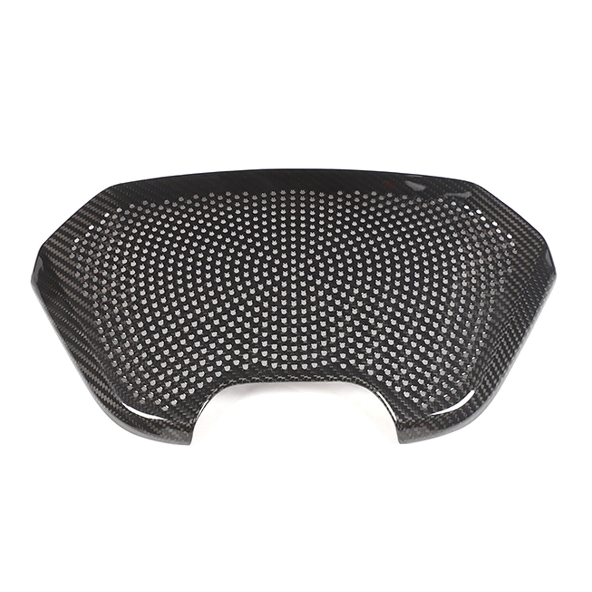 Real Carbon Fiber Rear Seat Single Speaker Grill Trim For Corvette C8 1LT 2020+ 17